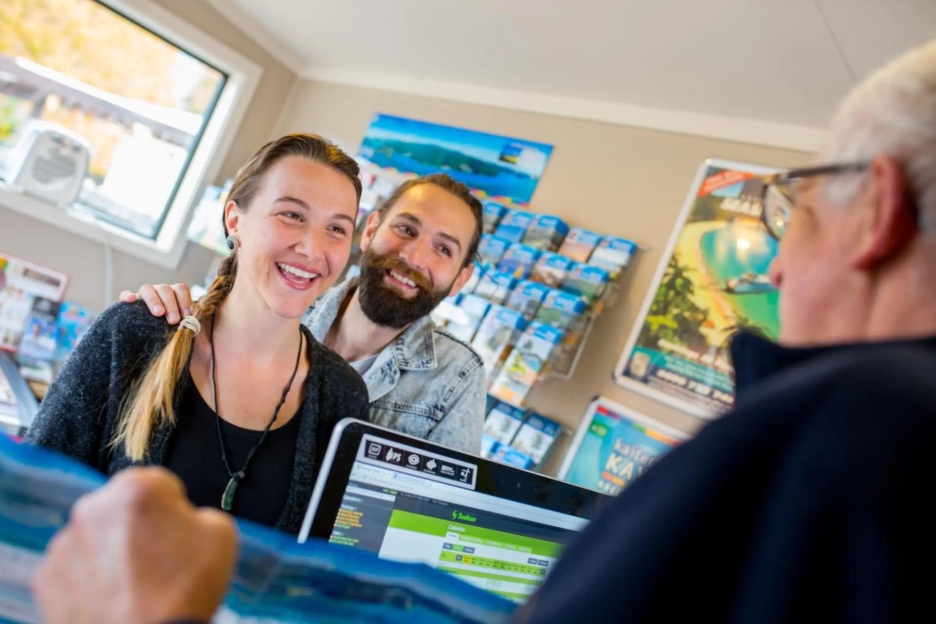 Lobby or reception in Nelson City TOP 10 Holiday Park Lobby or reception in Nelson City TOP 10 Holiday Park