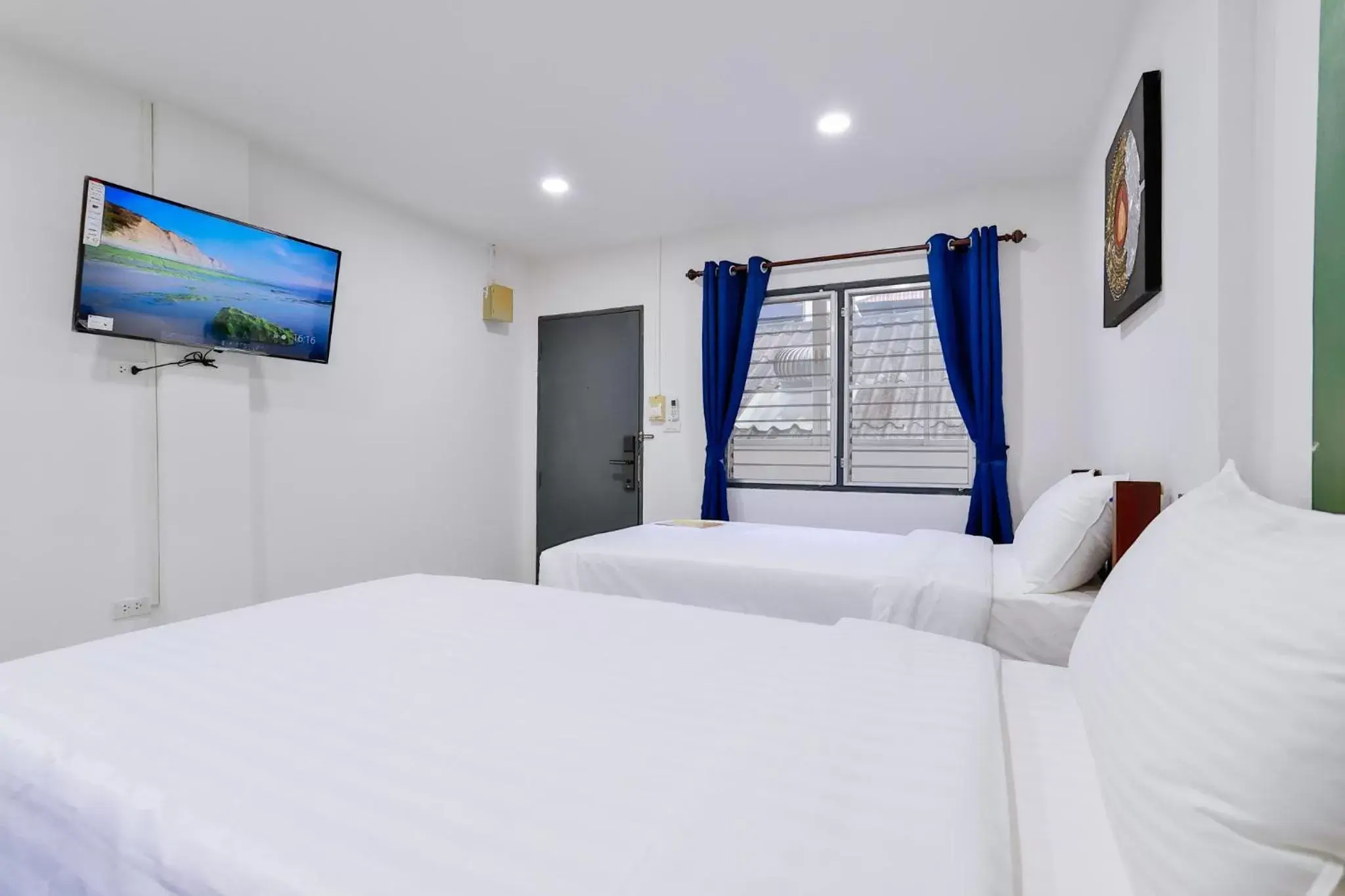 Bed in GP House Krabi Aonang Beach Bed in GP House Krabi Aonang Beach