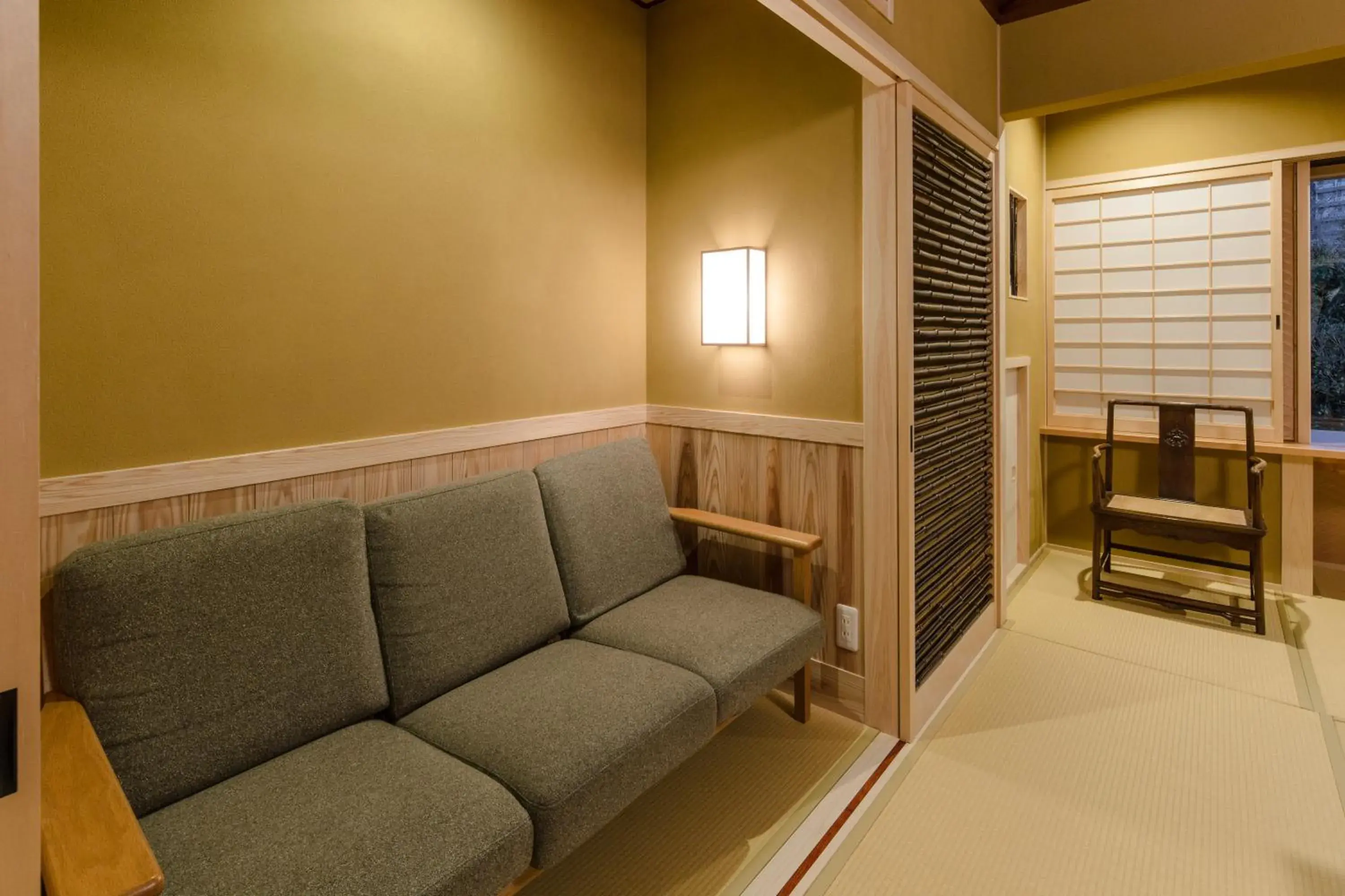 Seating Area in Kyoto Nanzenji Ryokan Yachiyo