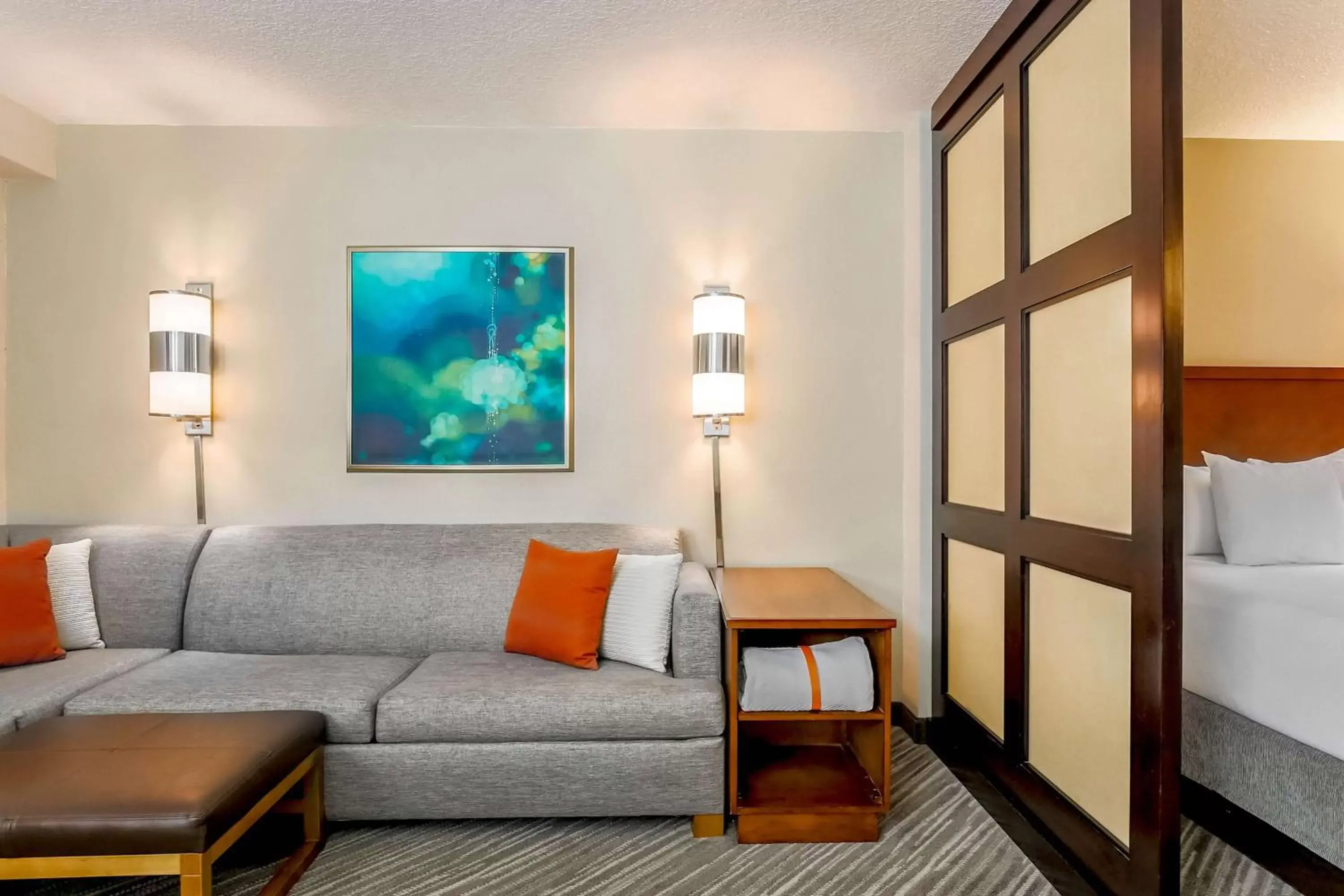 Photo of the whole room, Seating Area in Hyatt Place Lake Mary/Orlando North