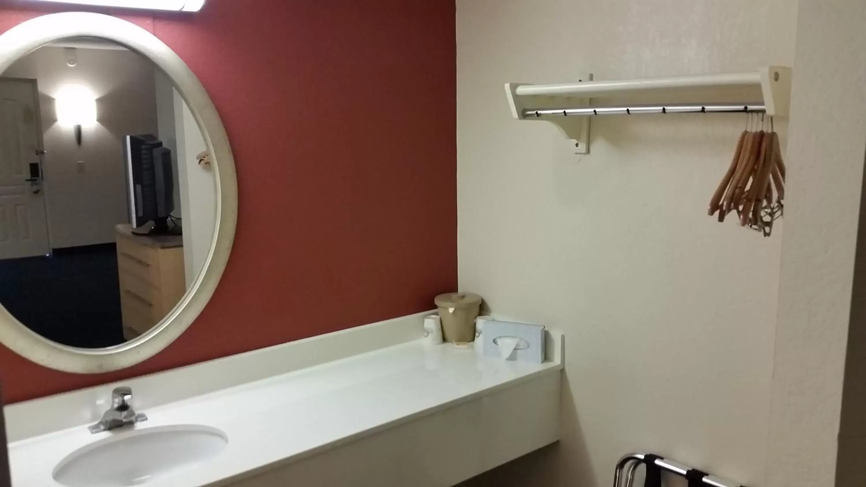 Bathroom in Days Inn by Wyndham Buena Park