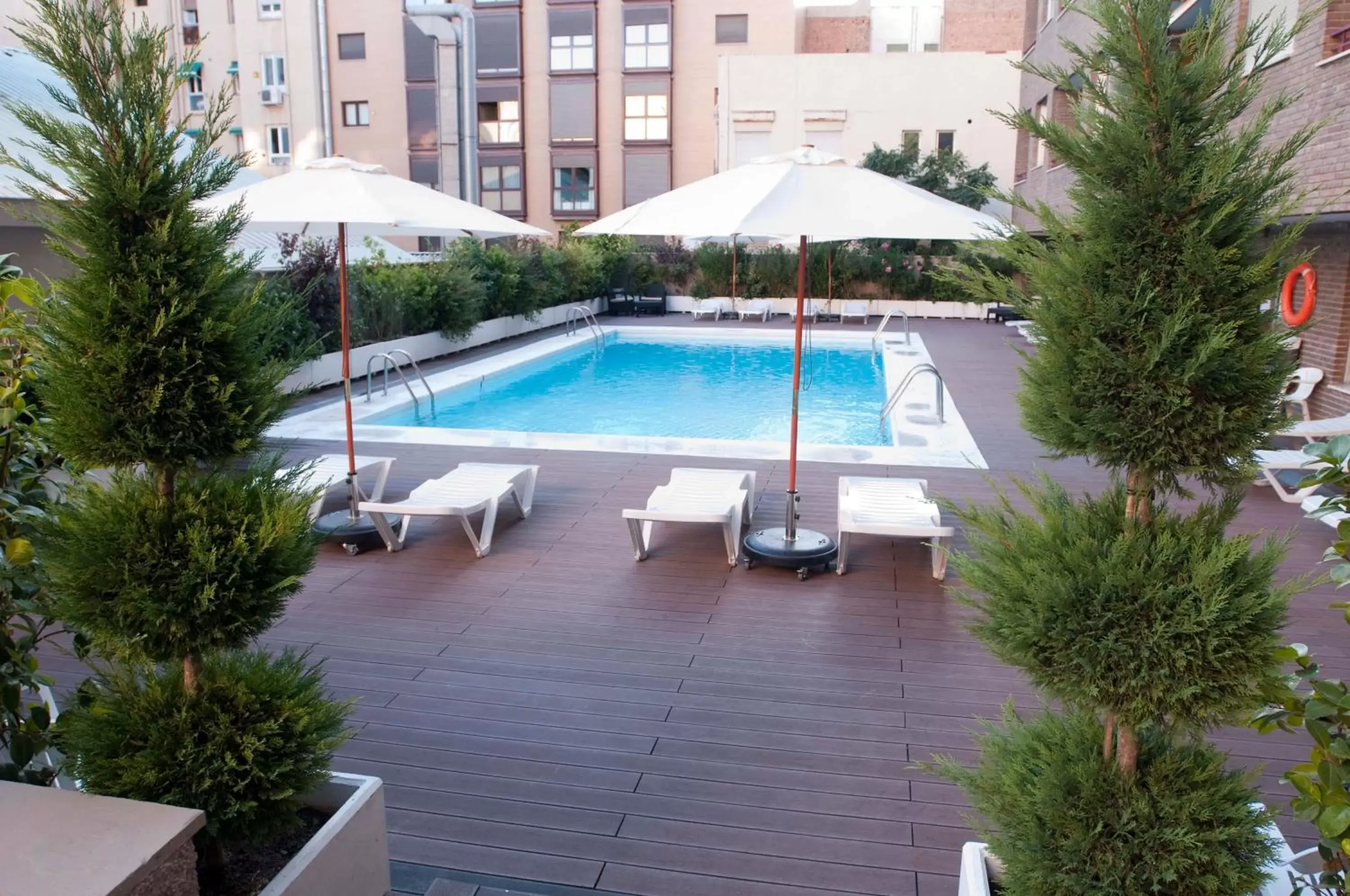 Pool view, Swimming Pool in Apartamentos Juan Bravo
