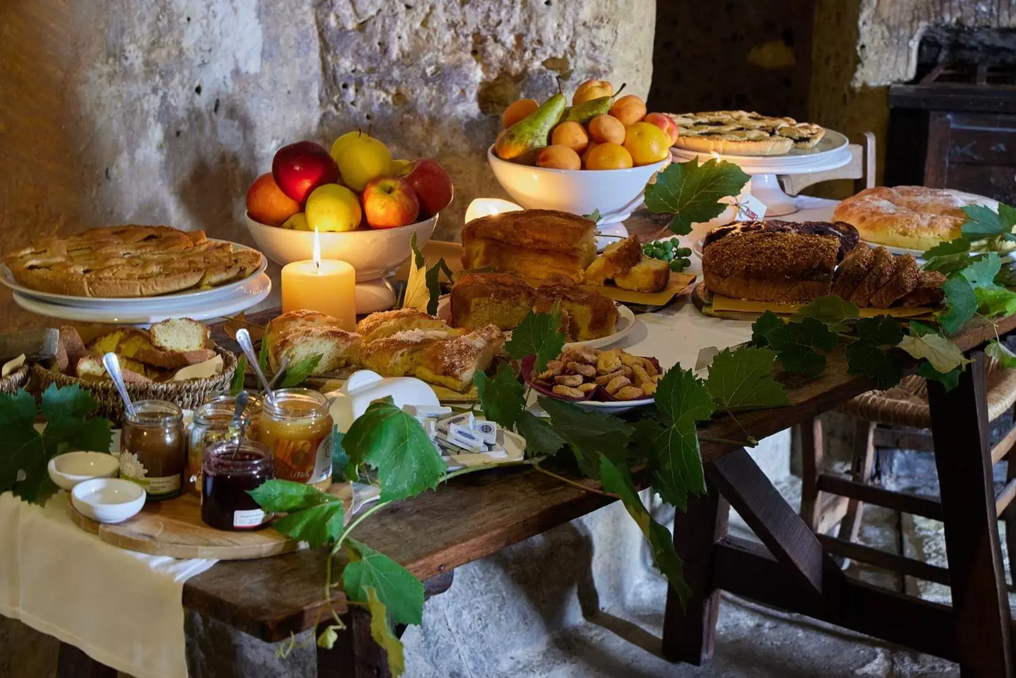 Breakfast in Sextantio Le Grotte Della Civita