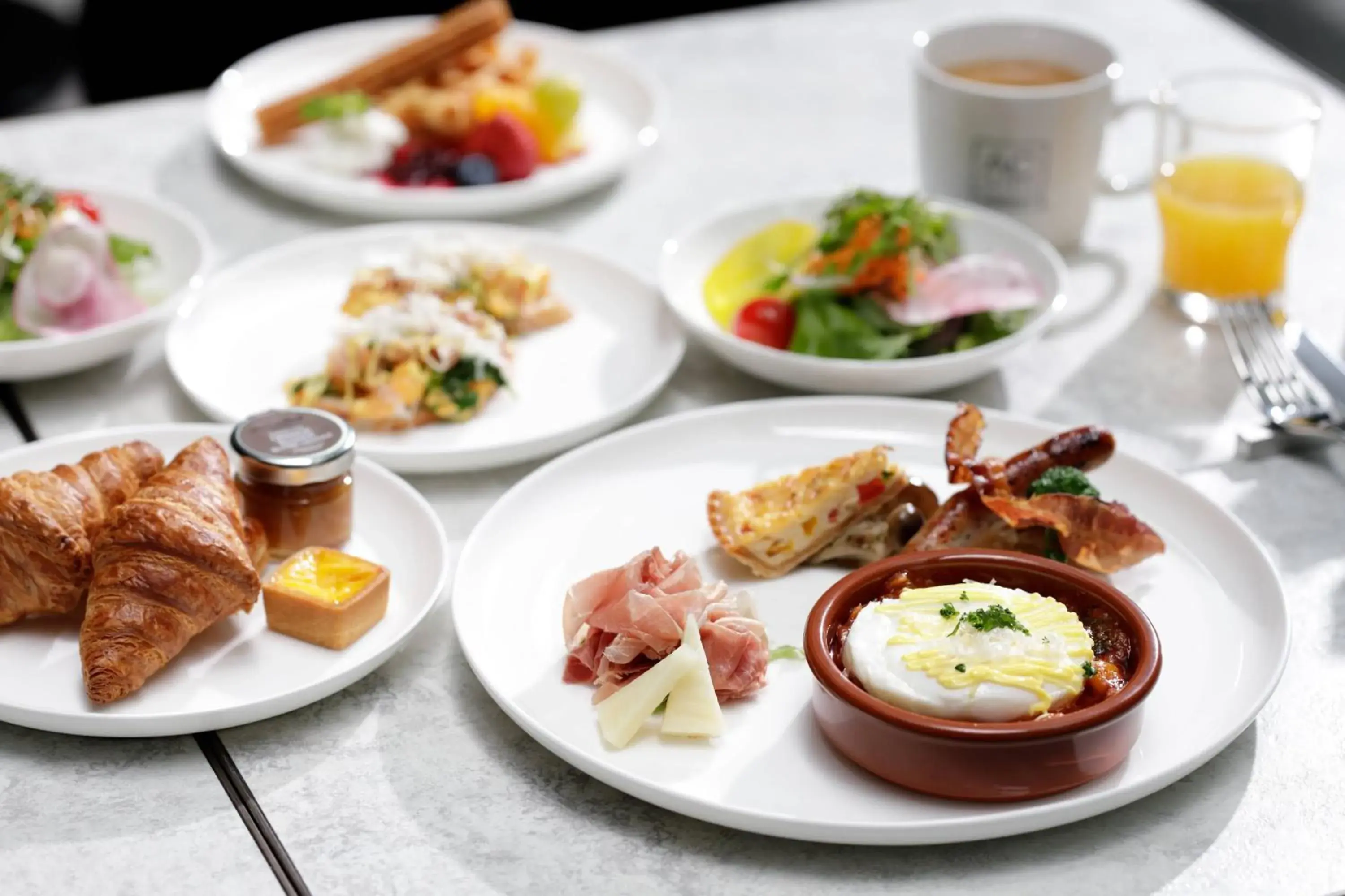Breakfast, Lunch and Dinner in AC Hotel by Marriott Tokyo Ginza