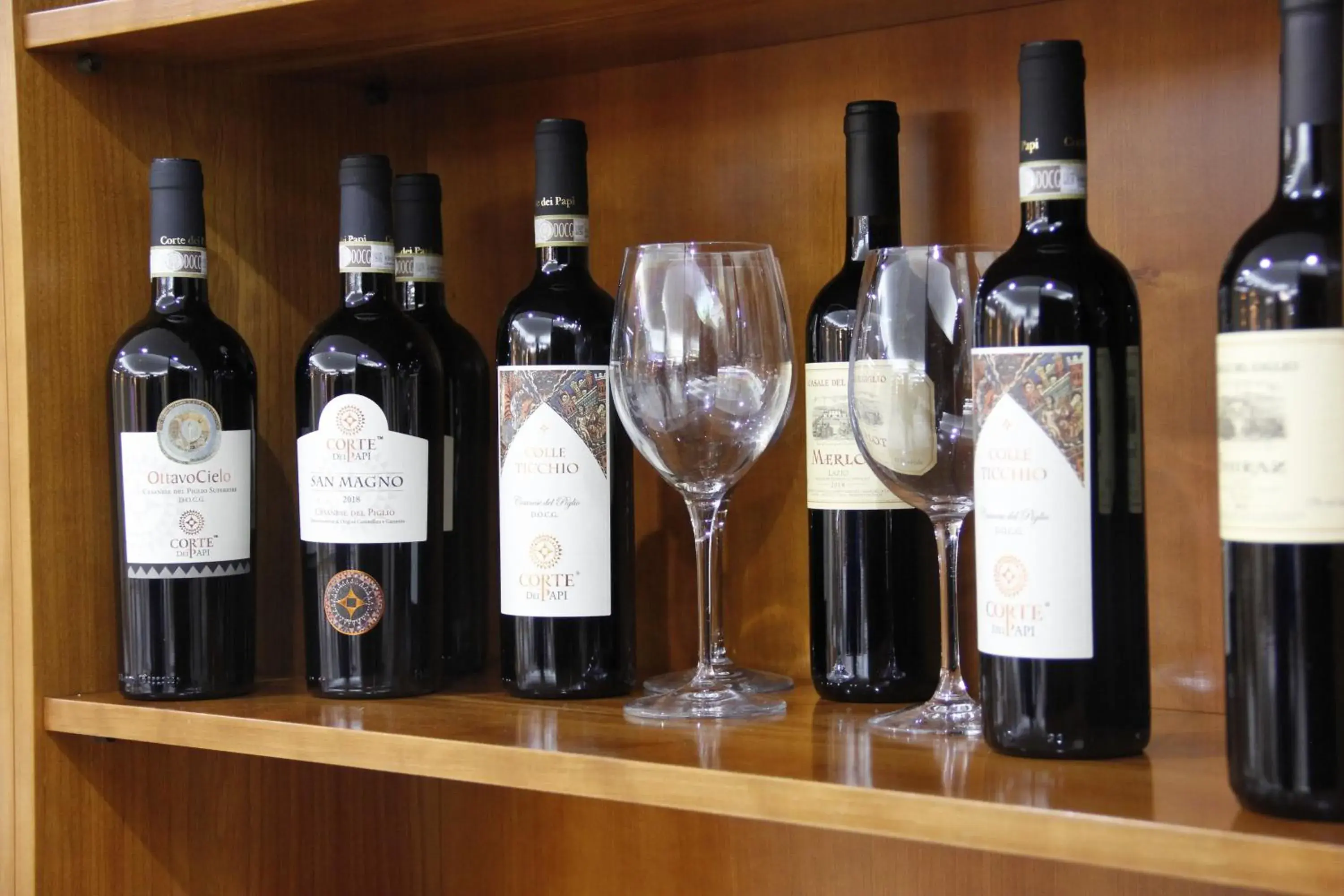 Alcoholic drinks, Drinks in Citta' Dei Papi