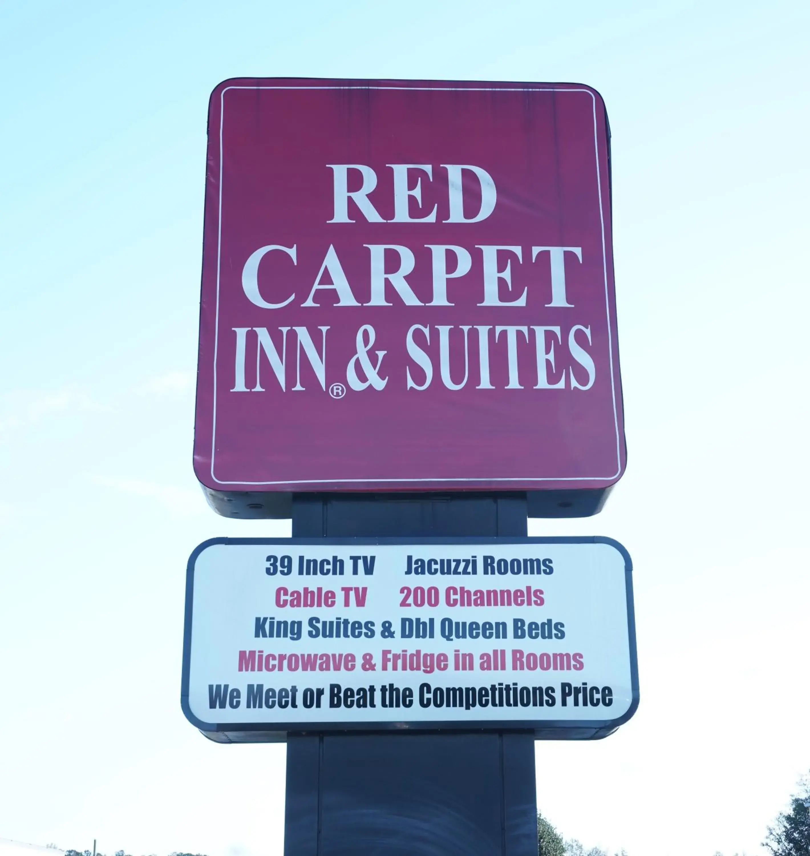 Property logo or sign in Red Carpet Inn and Suites Newnan GA