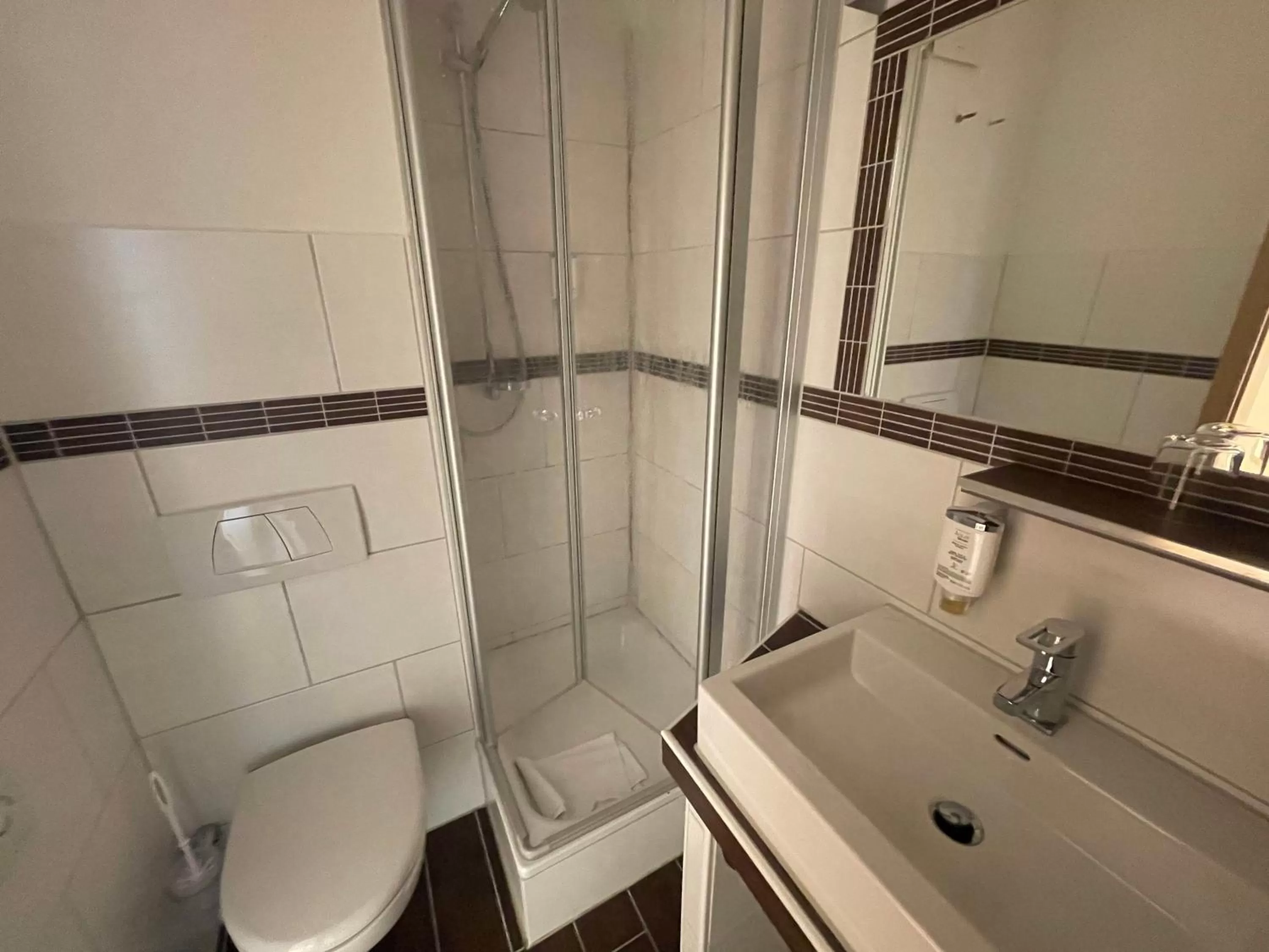 Shower in Europa Kehl Hotel