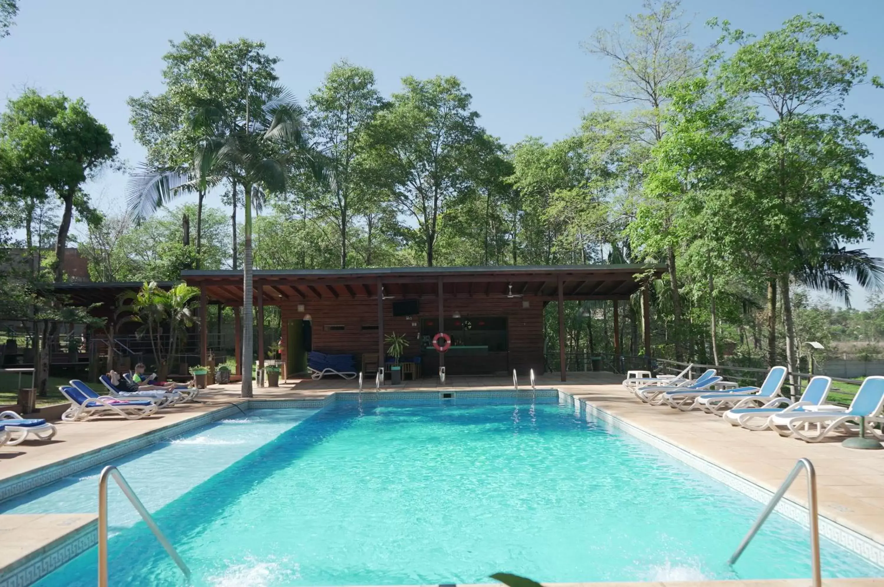 Swimming Pool in Gran Hotel Tourbillon & Lodge