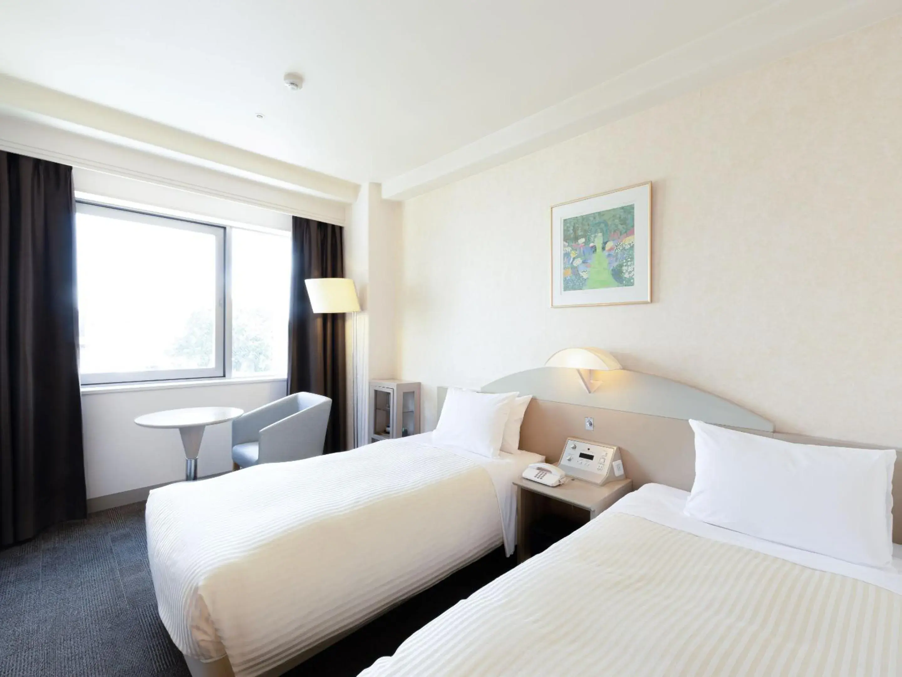 Bed in Kawagoe Prince Hotel