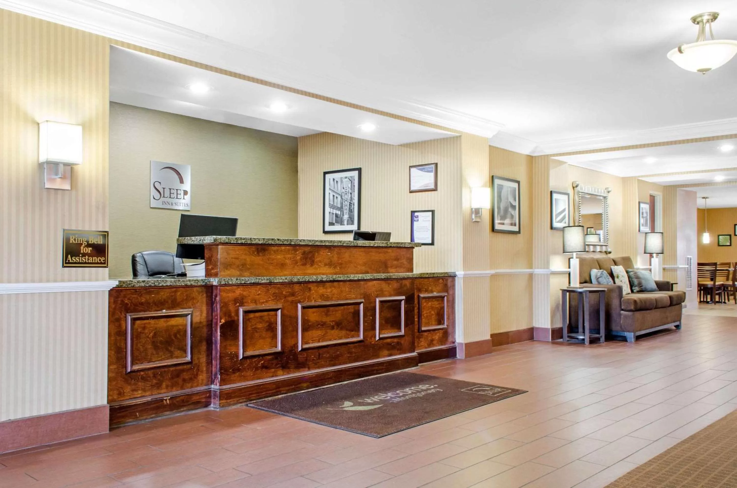 Lobby or reception, Lobby/Reception in Sleep Inn & Suites East Chase