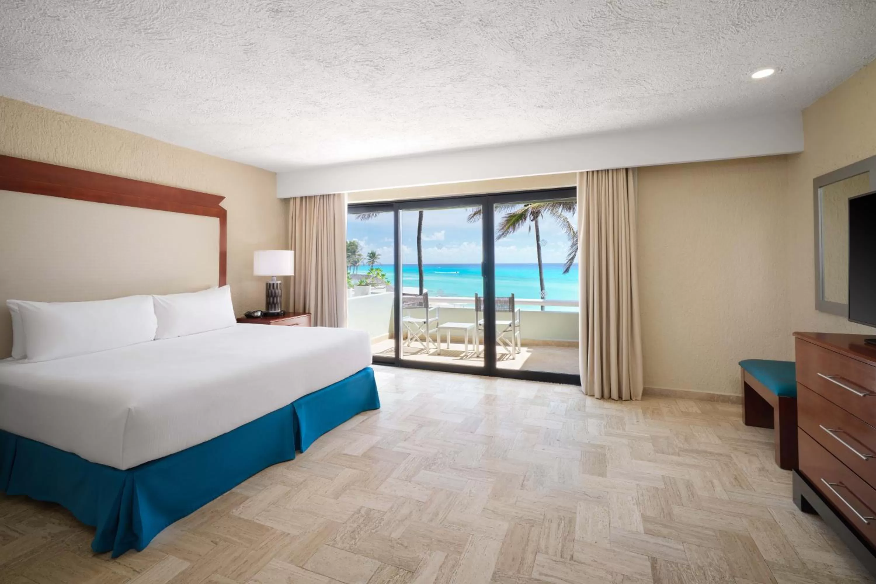 Three-Bedroom Villa with Two King Beds, Two Double Beds and Balcony, Non-Smoking in Wyndham Grand Cancun All Inclusive Resort & Villas