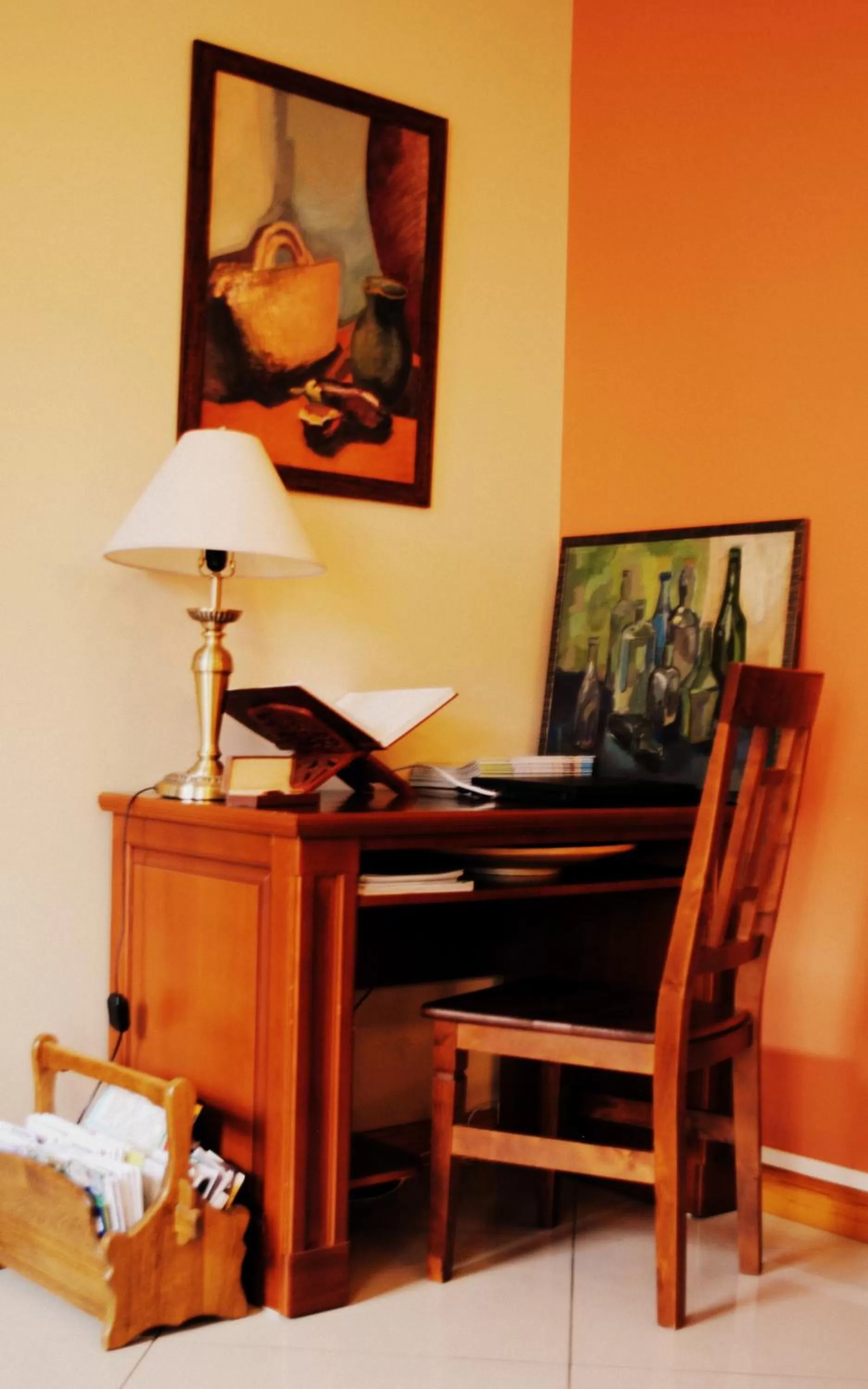 Seating area in Hotel Vilhelmine