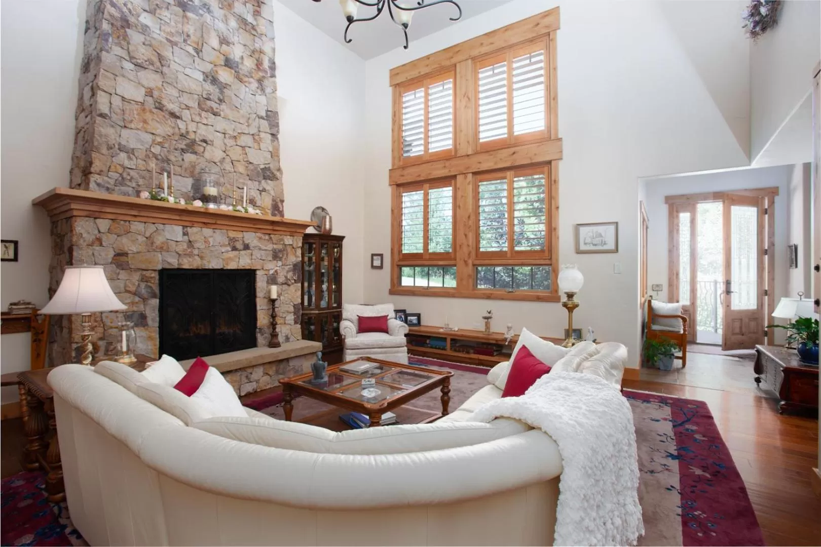 Living room, Seating Area in Chalet Val d'Isere