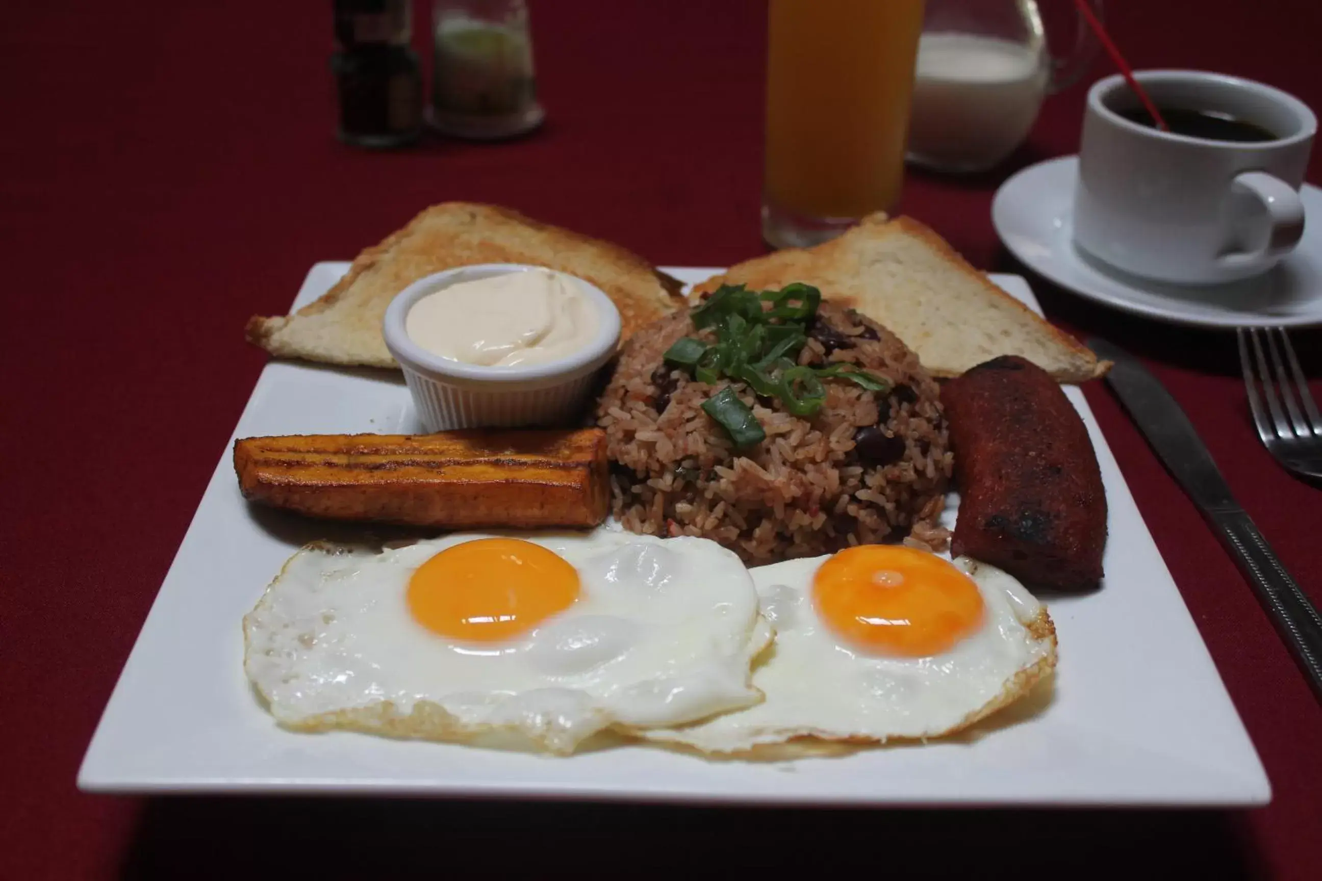 Breakfast in Hotel Aldea Pura Vida