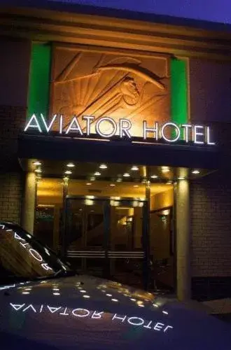 Facade/entrance in The Aviator Hotel