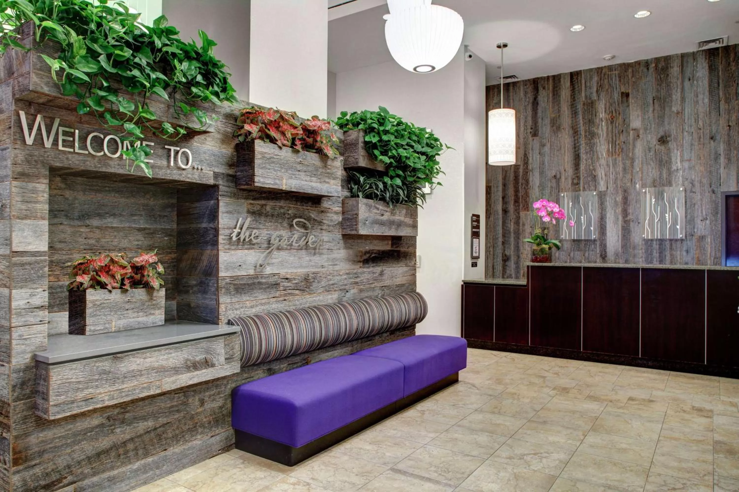 Lobby or reception in Hilton Garden Inn New York/Manhattan-Chelsea