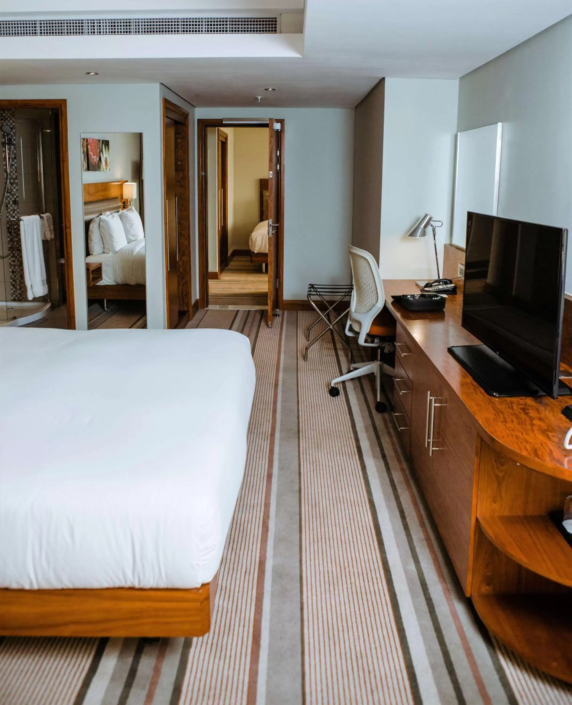 Bedroom, TV/Entertainment Center in Hilton Garden Inn Society Business Park