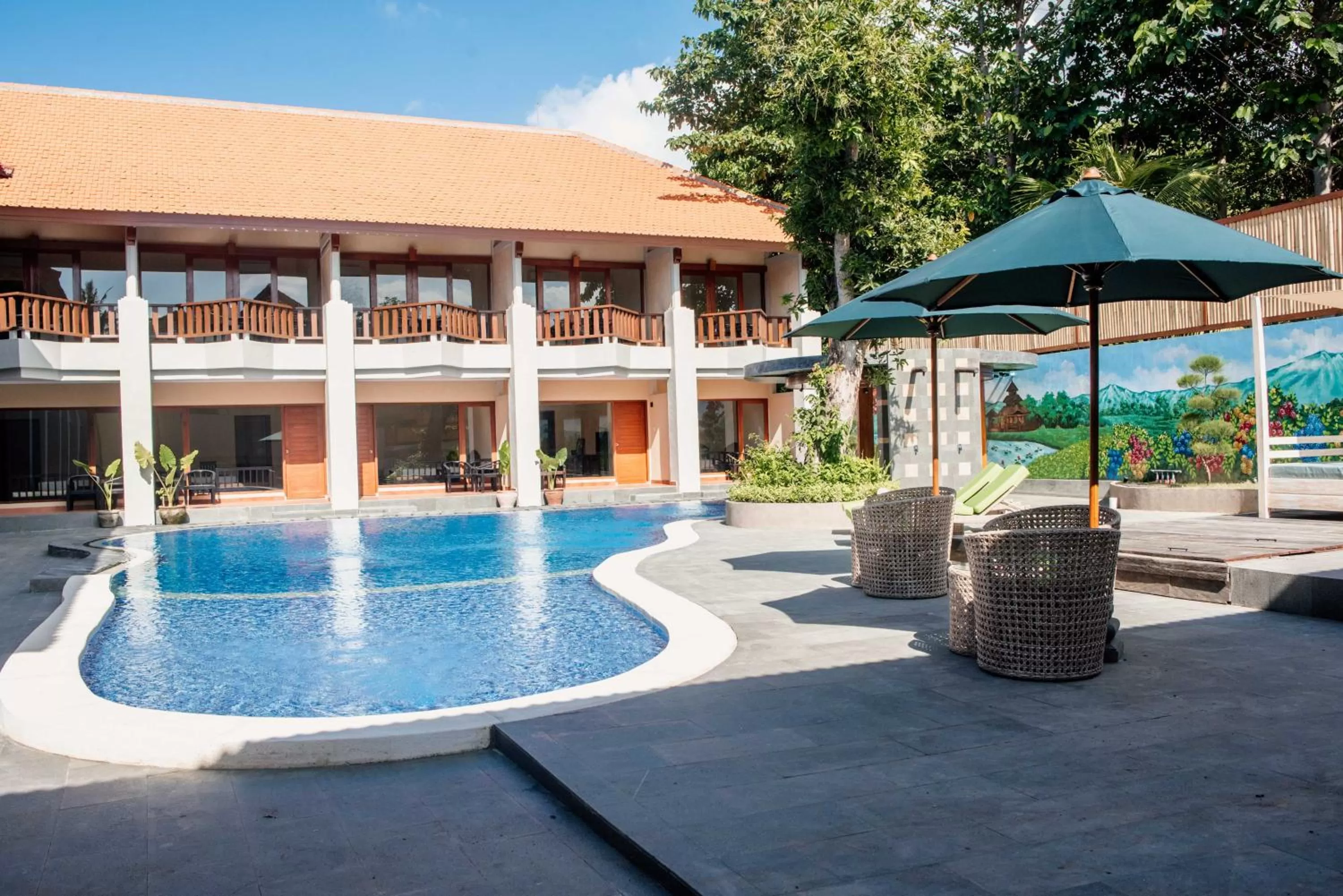 Swimming pool in New Sunari Lovina Beach Resort