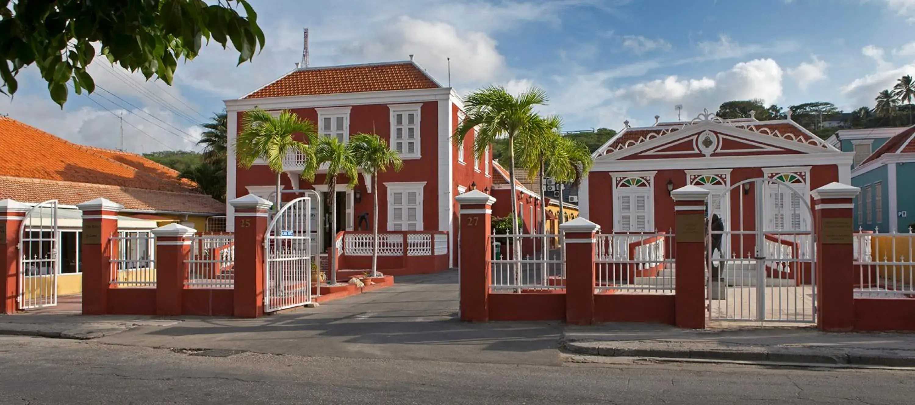 Property Building in First Curacao Hostel