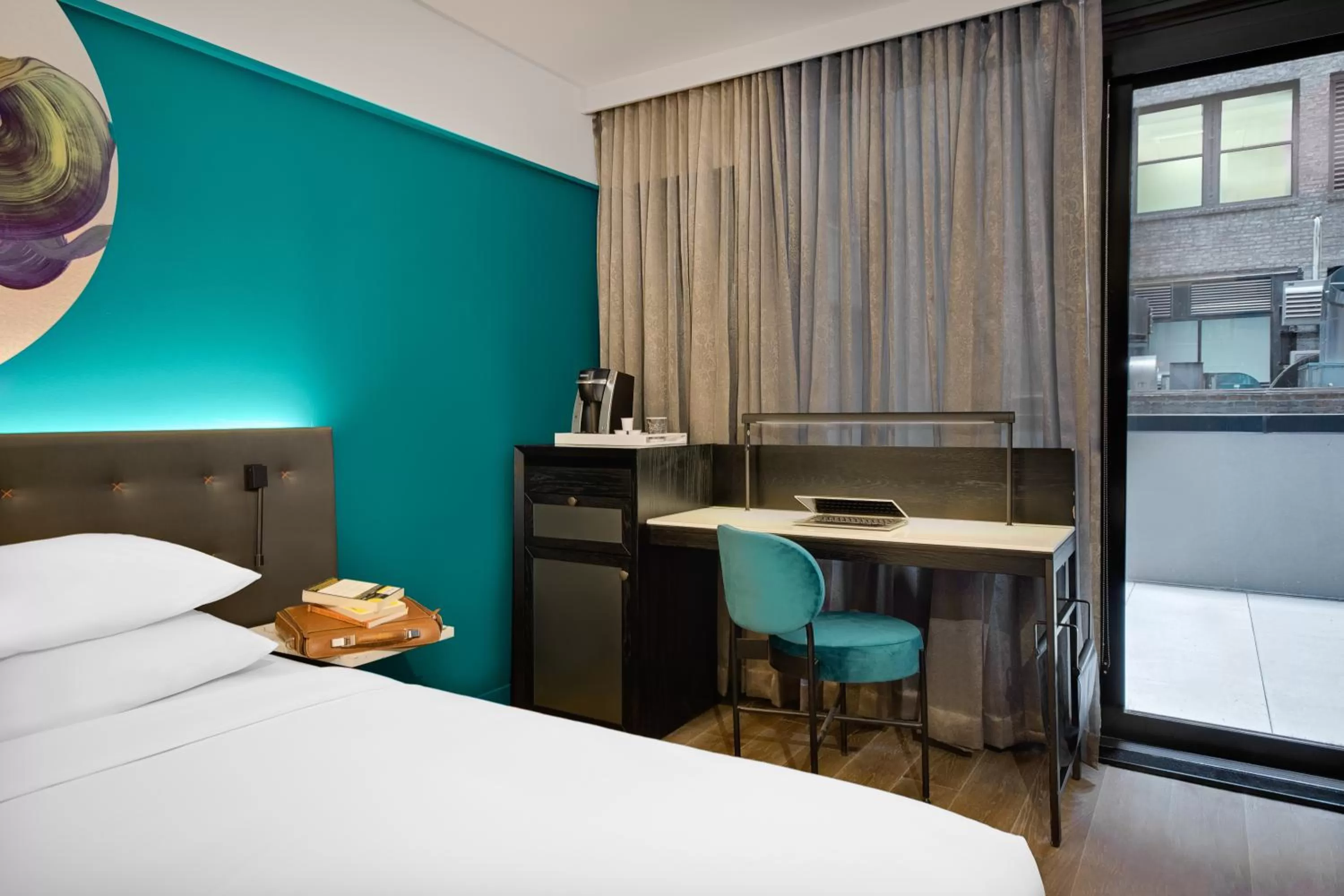 Balcony/Terrace, Bed in Hyatt Centric Midtown 5th Avenue New York