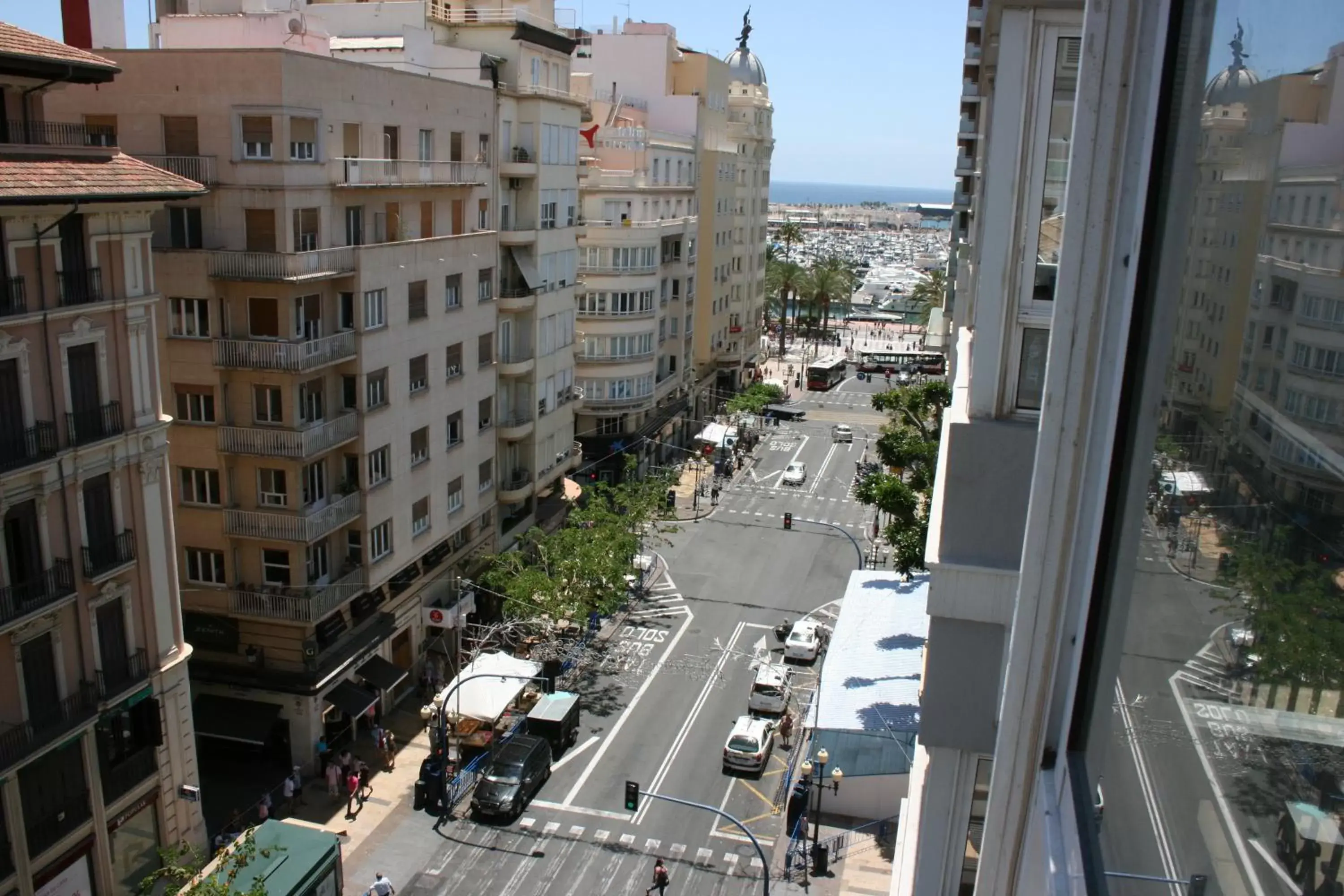 City view in Mendez Nuñez Alicante