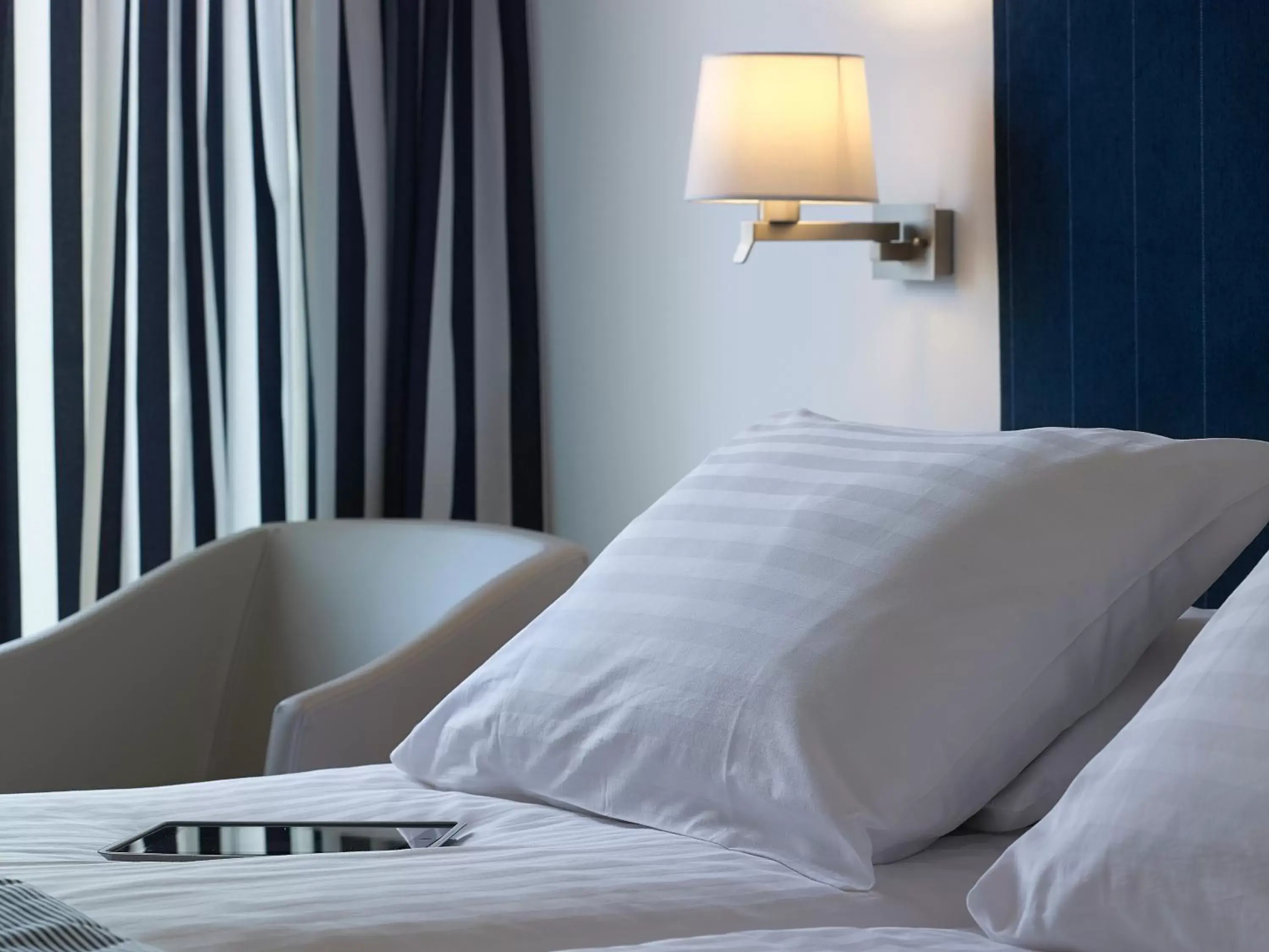 Decorative detail, Bed in Porto Veneziano Hotel