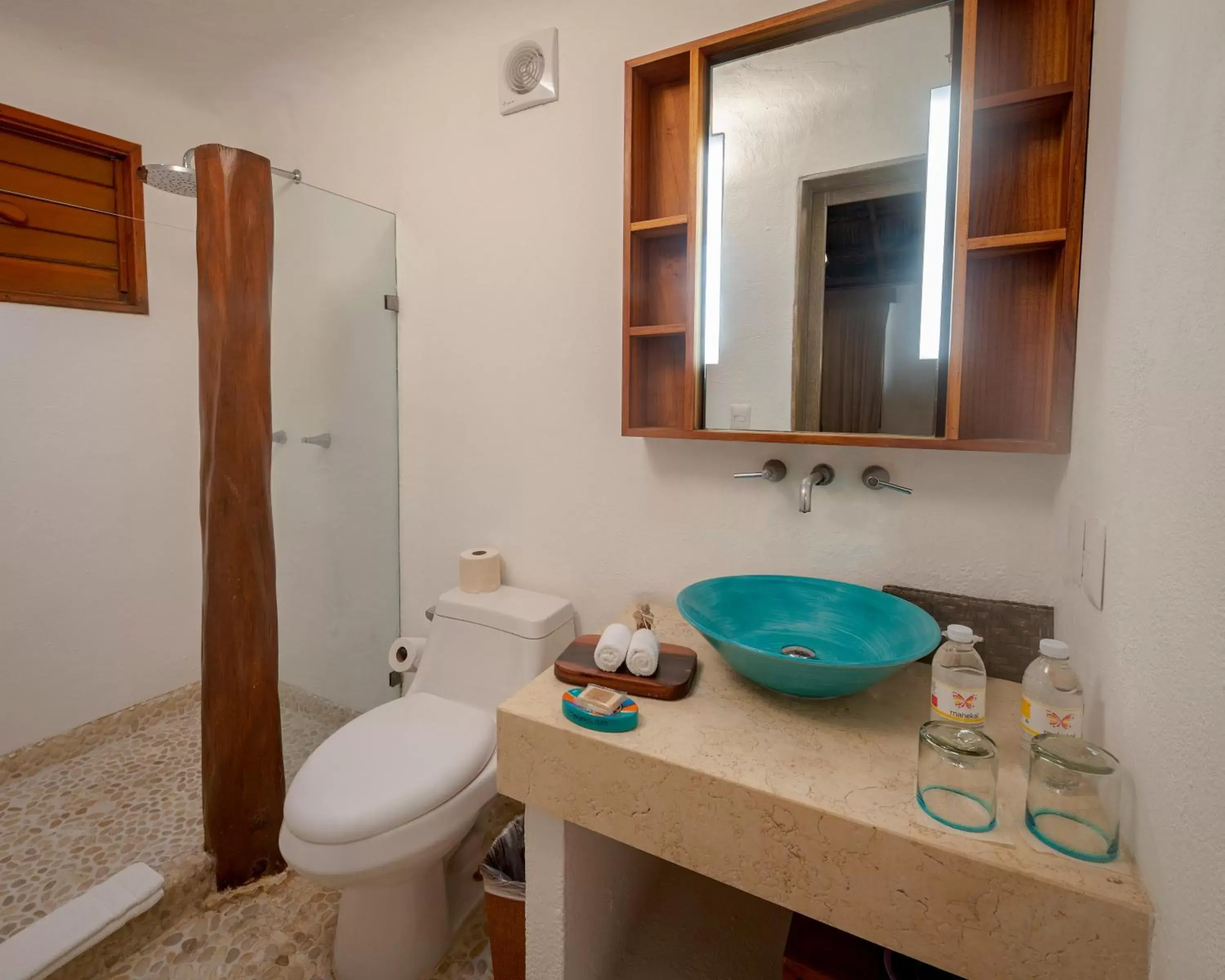 Bathroom in Mahekal Beach Front Resort & Spa