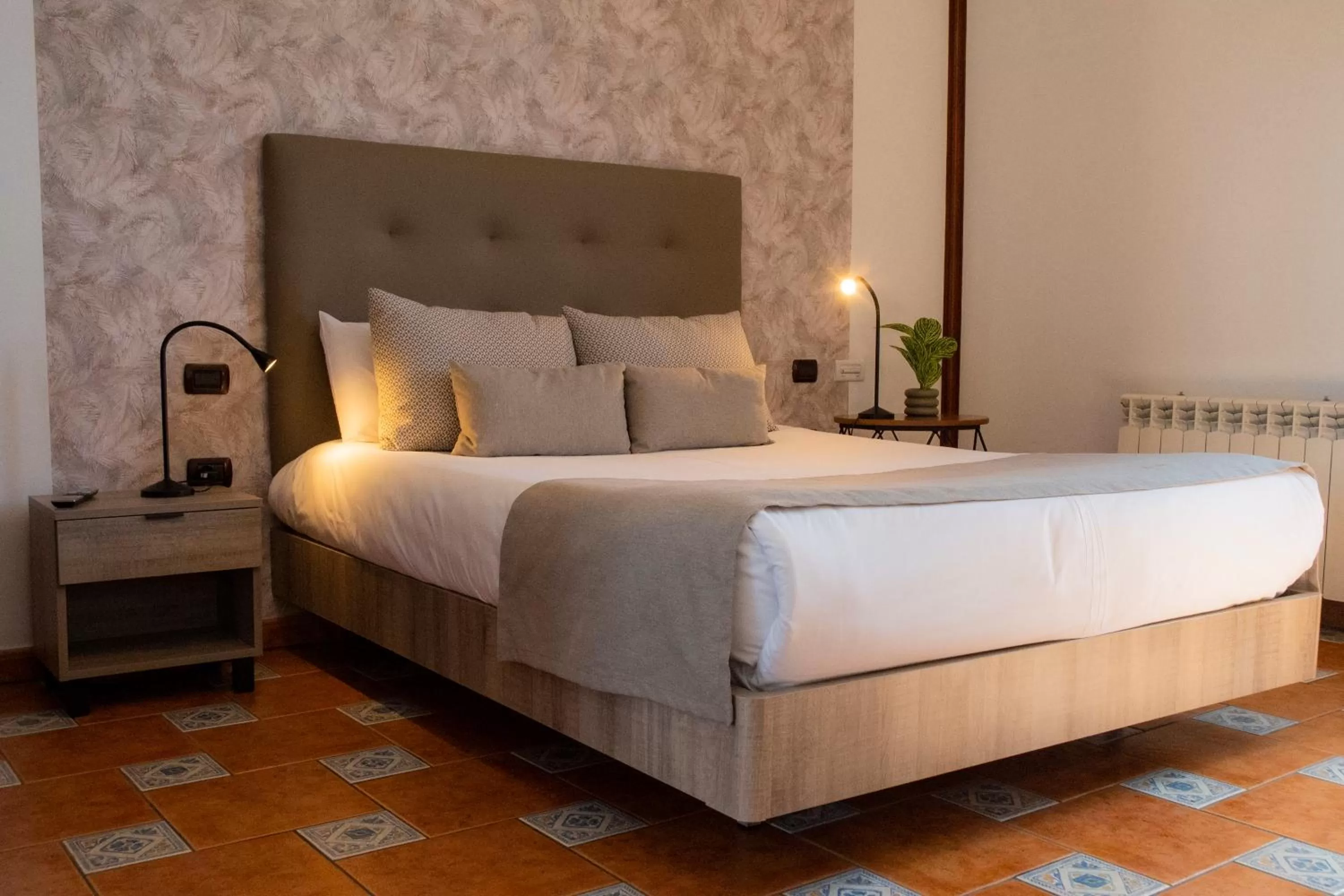 Bed in Hotel El Tejar & Spa