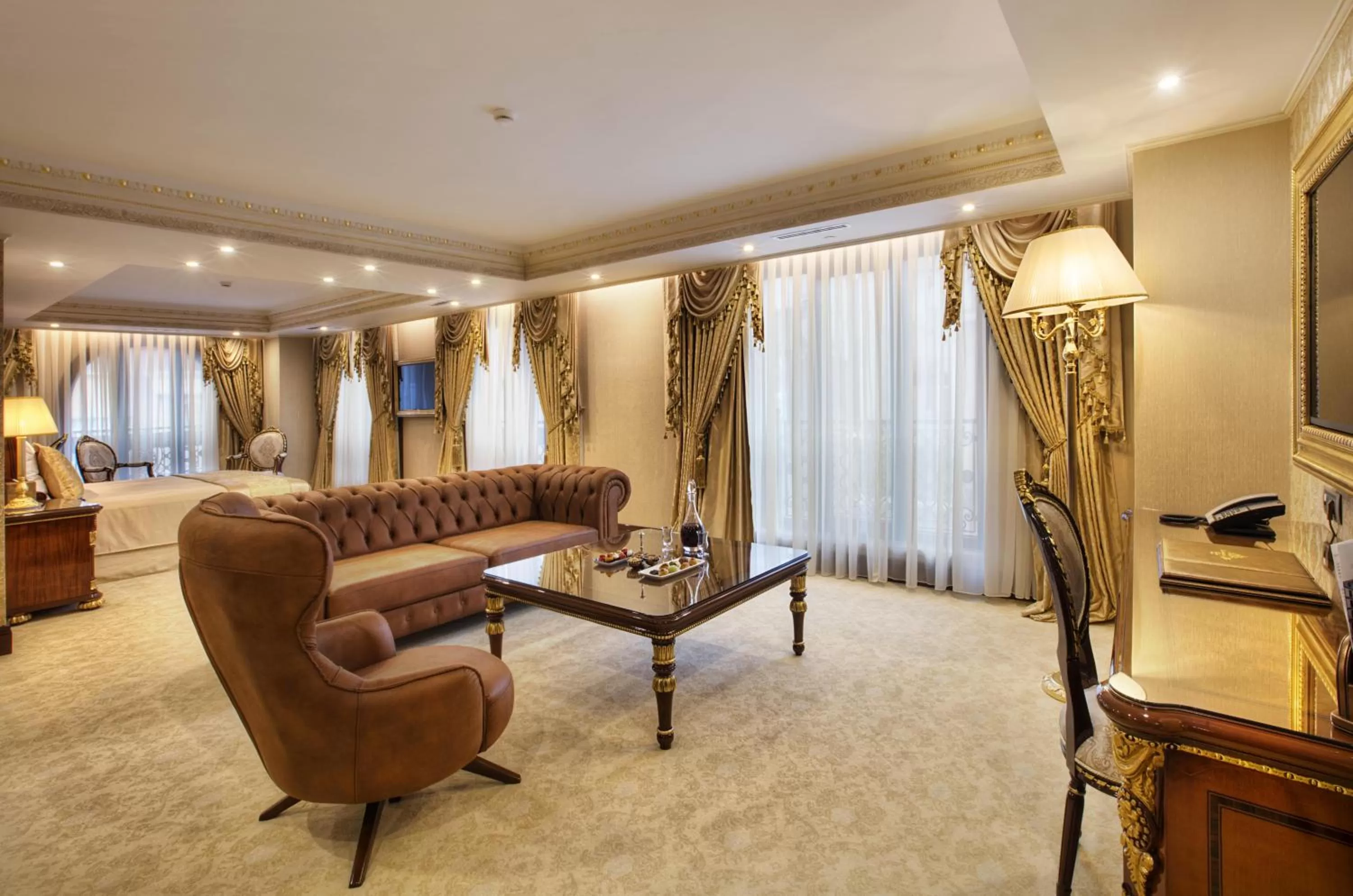 Seating area in Ottoman's Life Hotel Deluxe