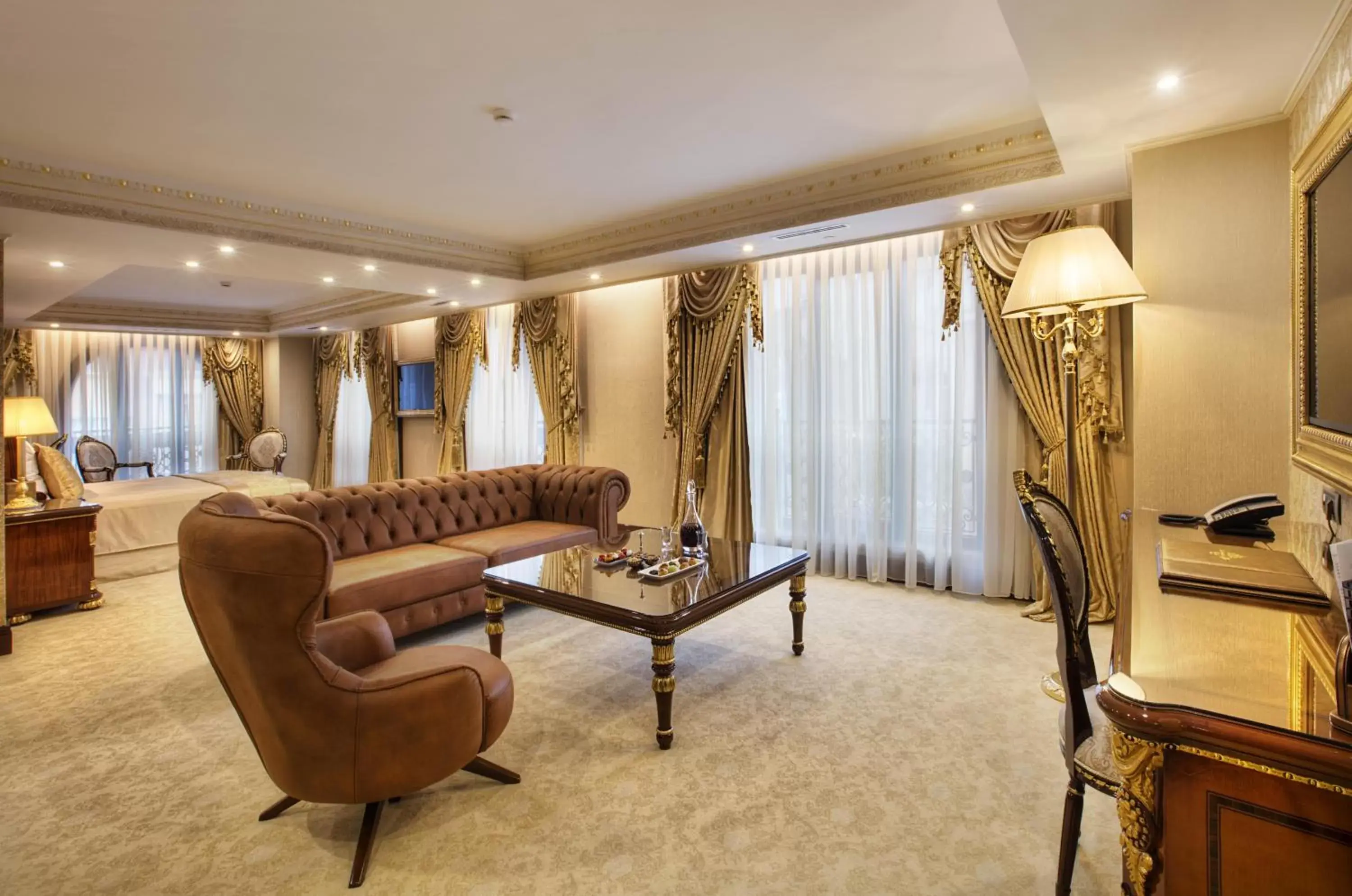 Seating Area in Ottoman's Life Hotel Deluxe