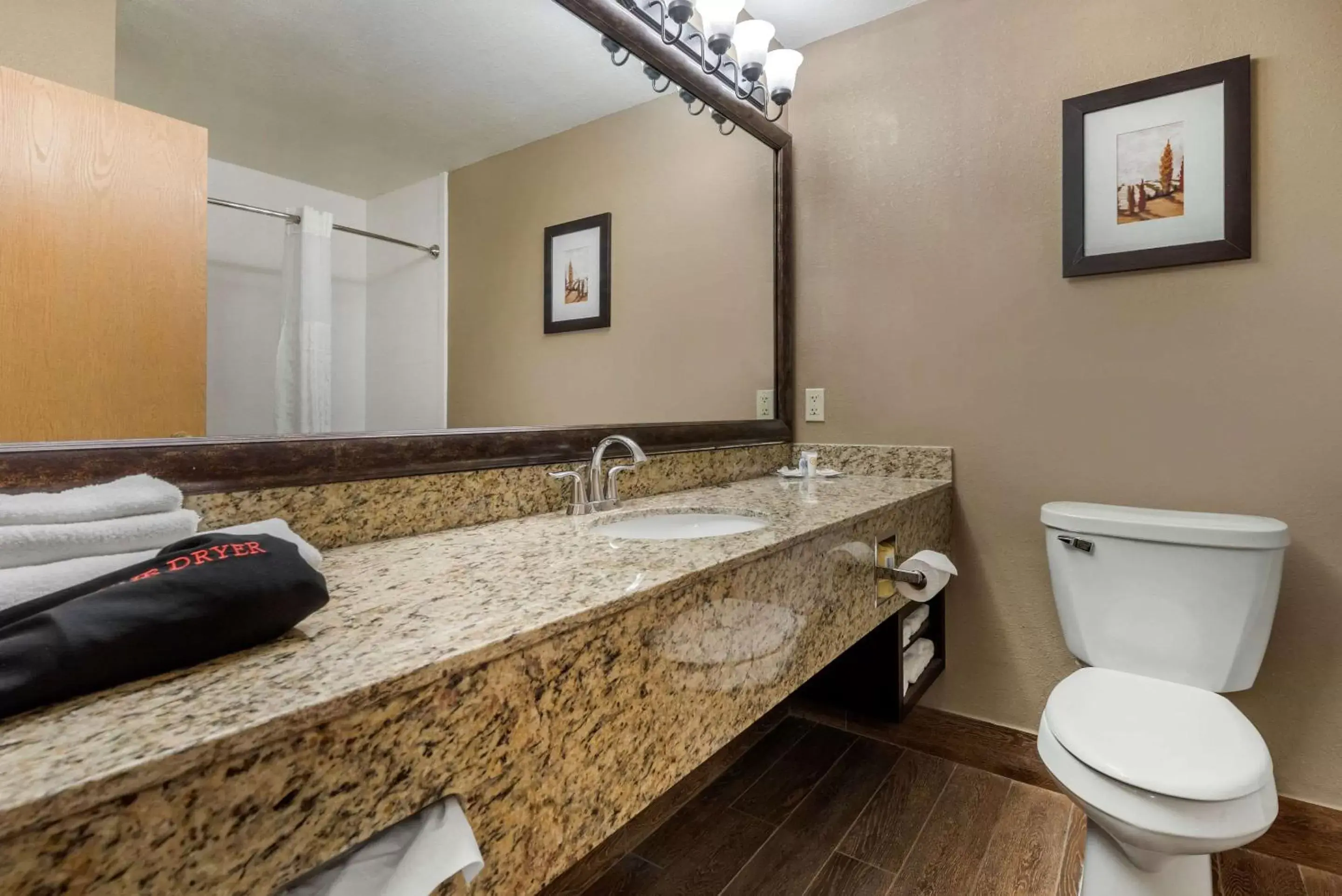 Photo of the whole room, Bathroom in Comfort Suites near Route 66