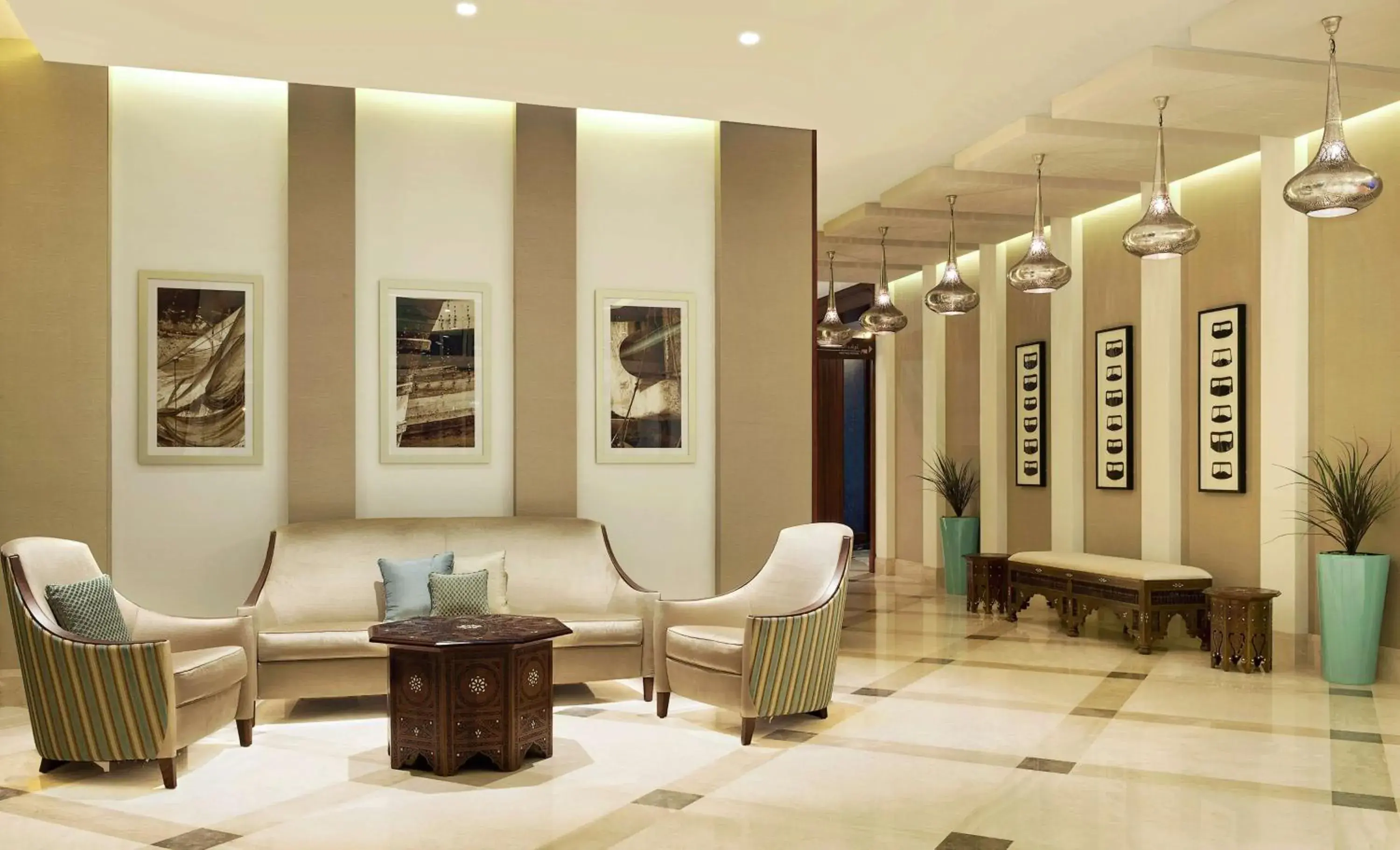 Lobby or reception, Lobby/Reception in Hilton Garden Inn Dubai Al Mina - Jumeirah