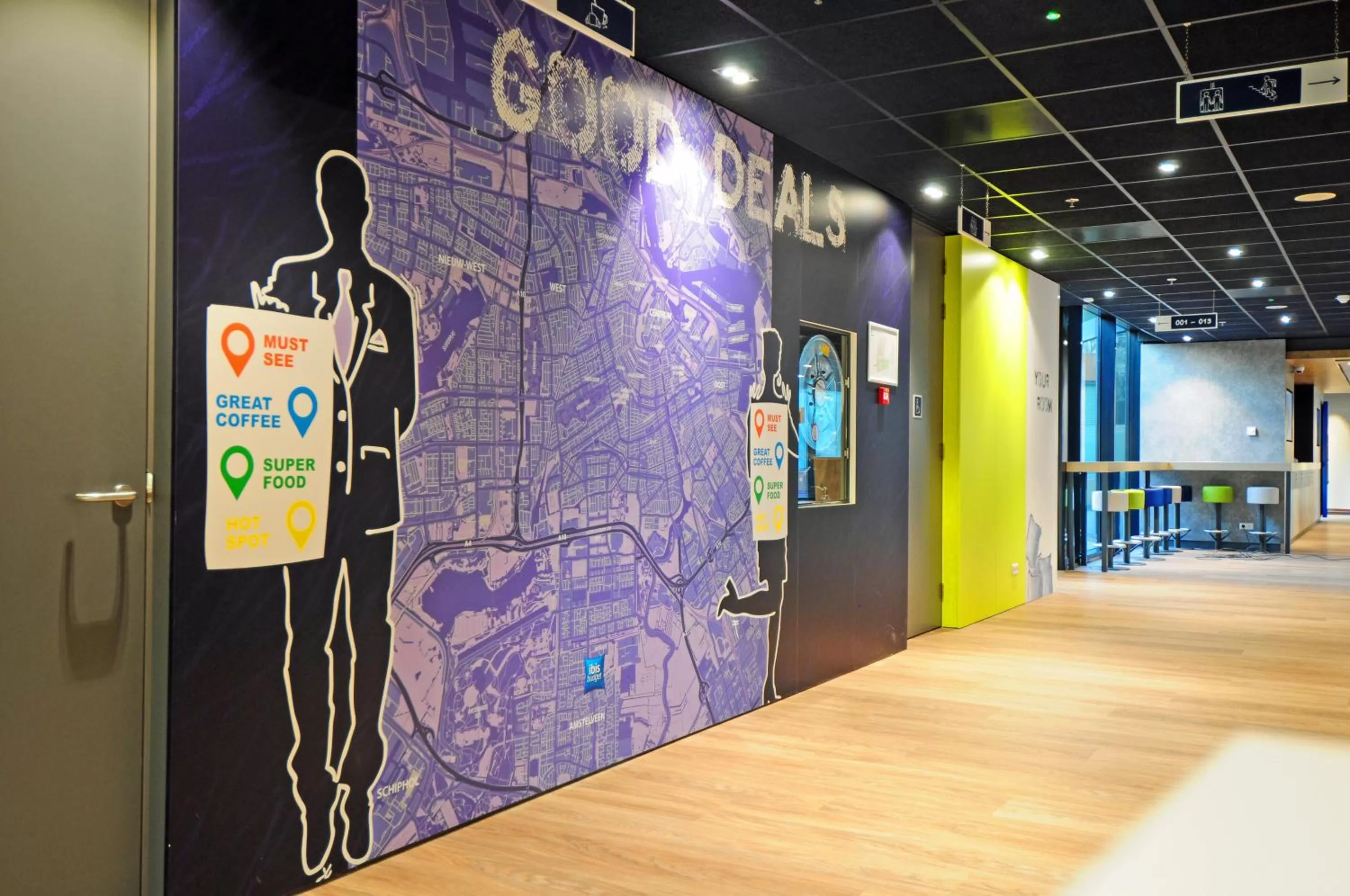 Area and facilities in ibis budget Amsterdam City South