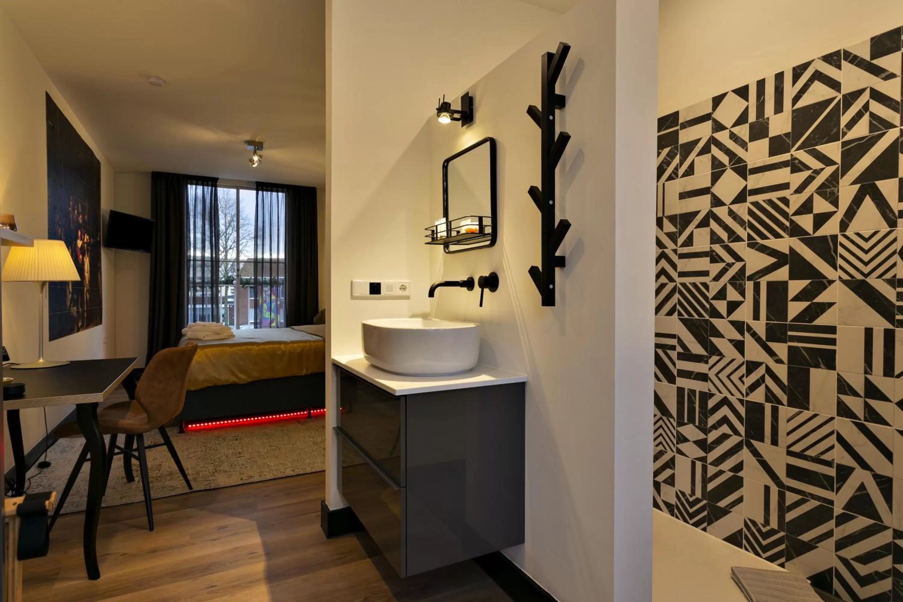 Bathroom in Stadsslaperij B&B