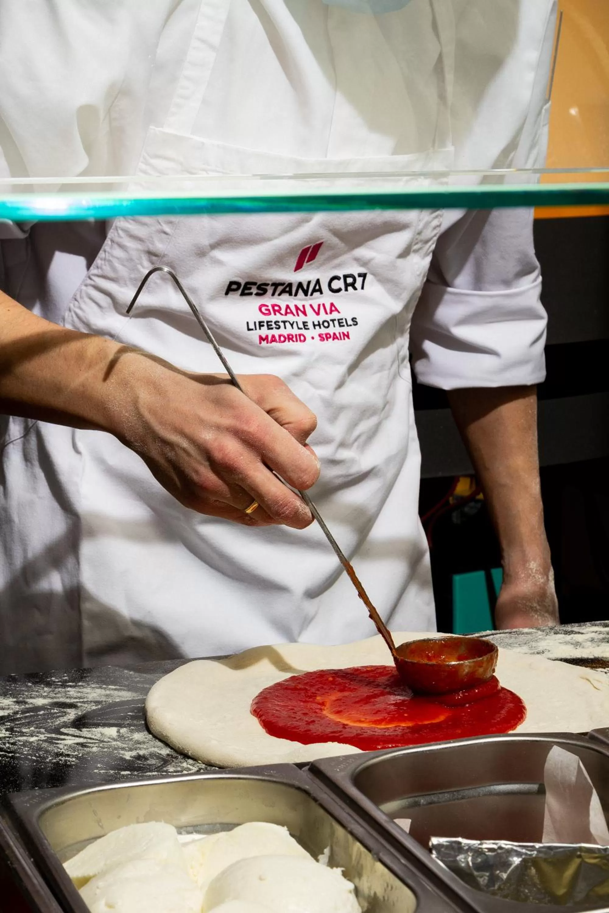 Restaurant/places to eat in Pestana CR7 Gran Vía Madrid