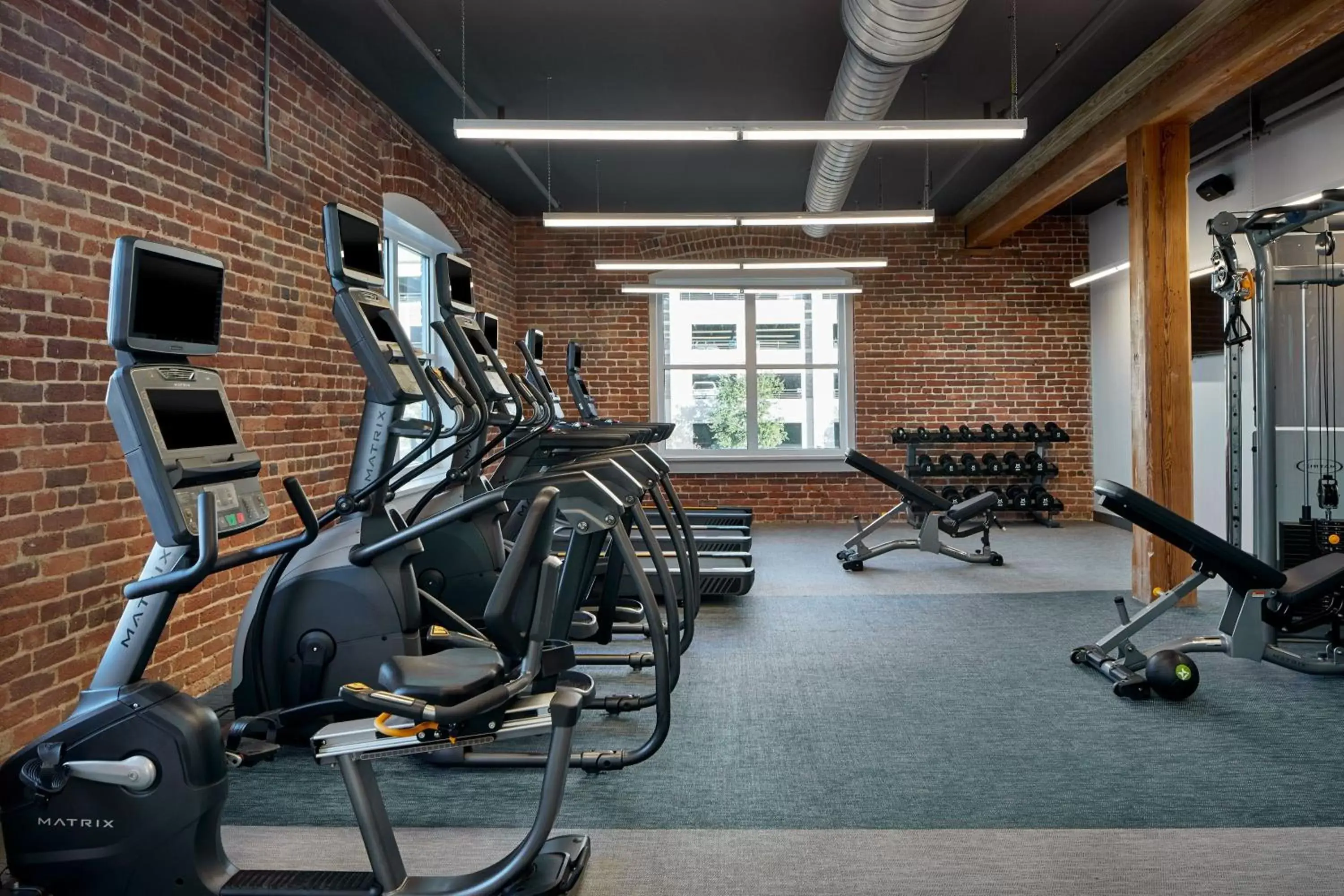 Fitness centre/facilities, Fitness Center/Facilities in Aloft Wilmington at Coastline Center