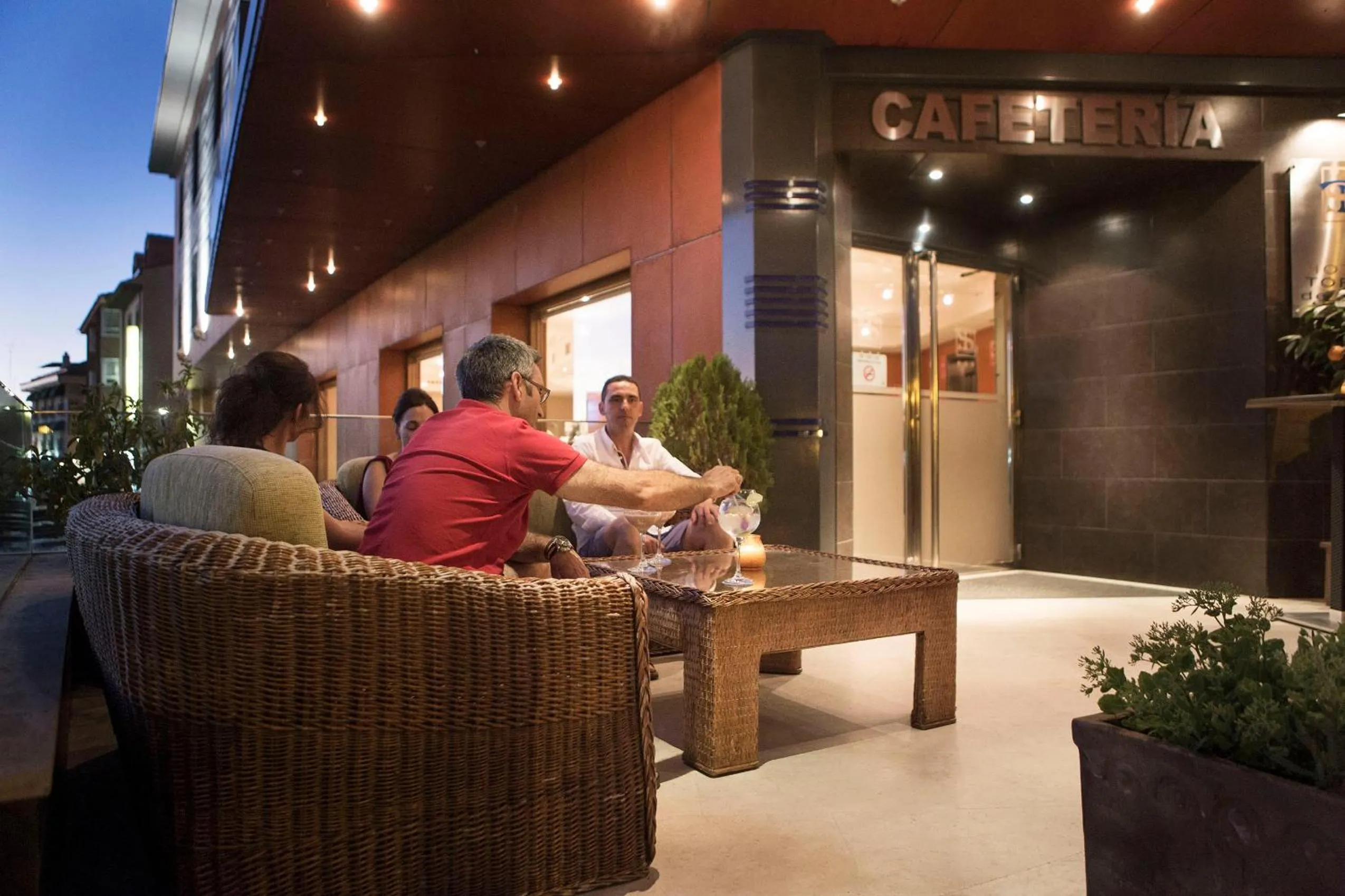 Balcony/Terrace in Hotel Torre de Sila