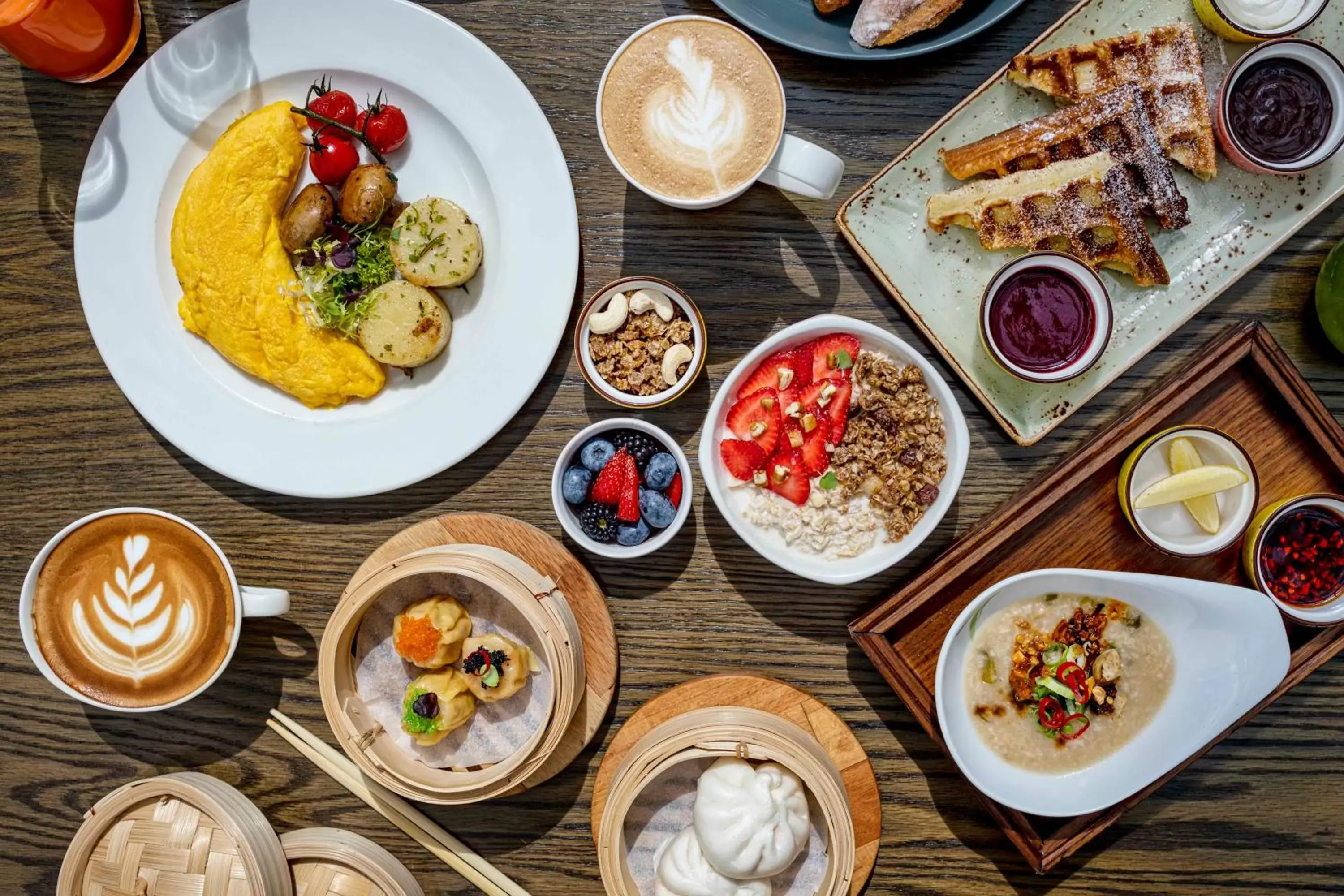 Breakfast in Hyatt Regency Oryx Doha Breakfast in Hyatt Regency Oryx Doha