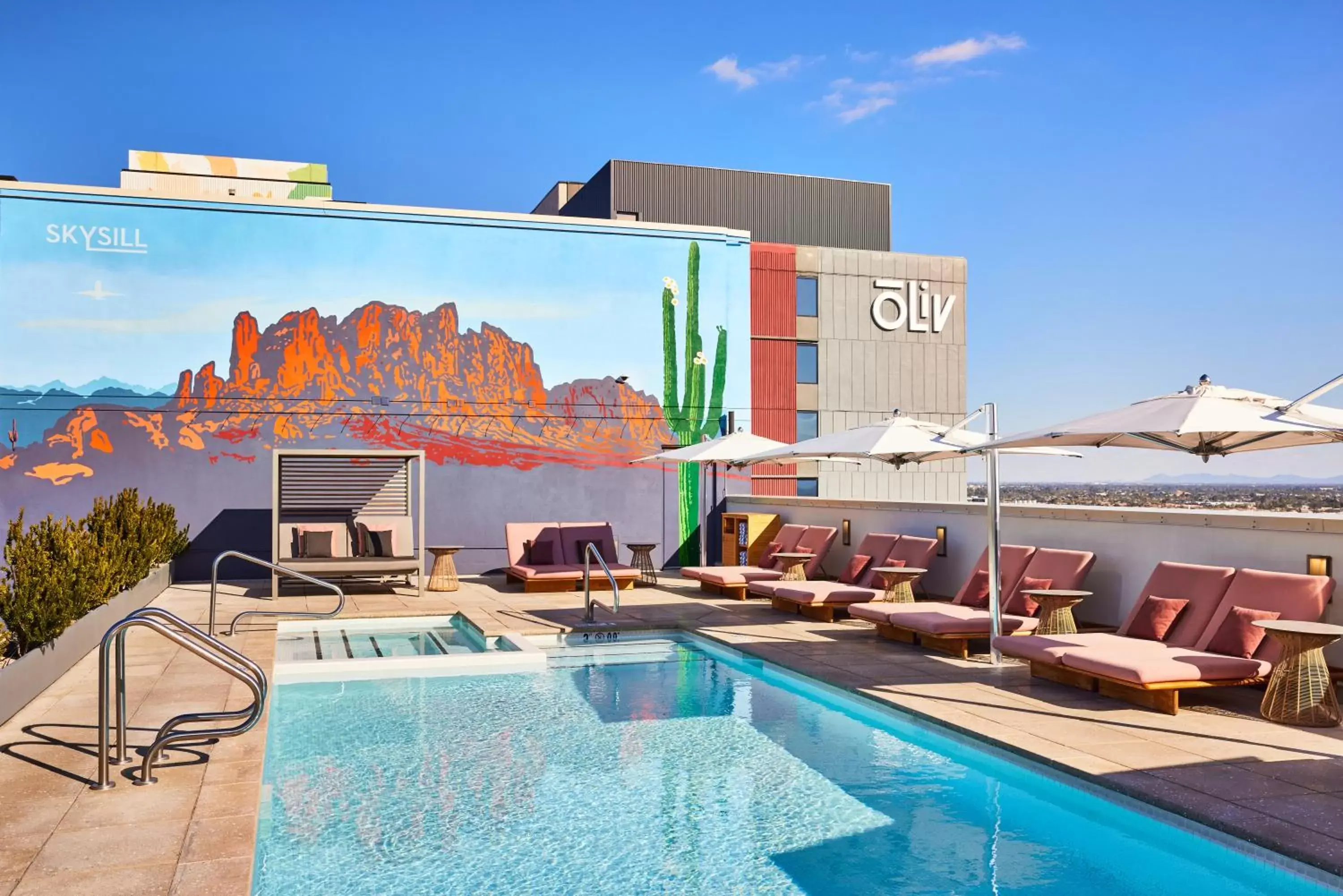 Swimming pool, Property Building in The Westin Tempe