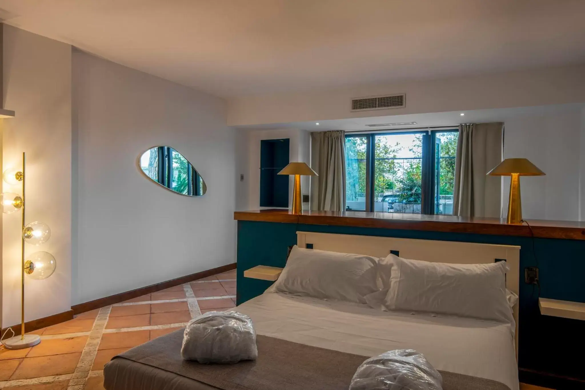 Bedroom, Bed in La Locanda Del Pontefice - Luxury Country House