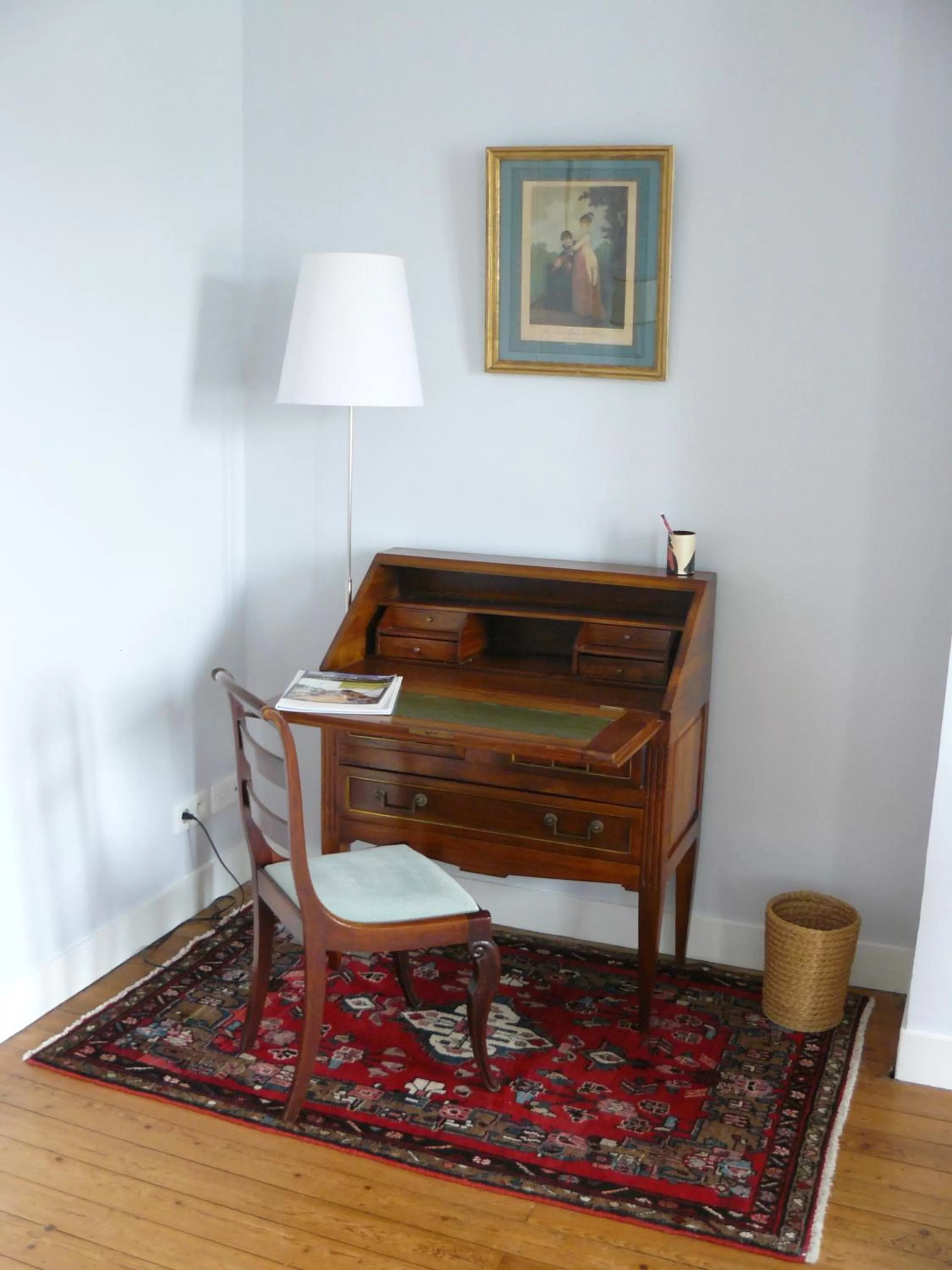Seating area in La Maison de Saumur
