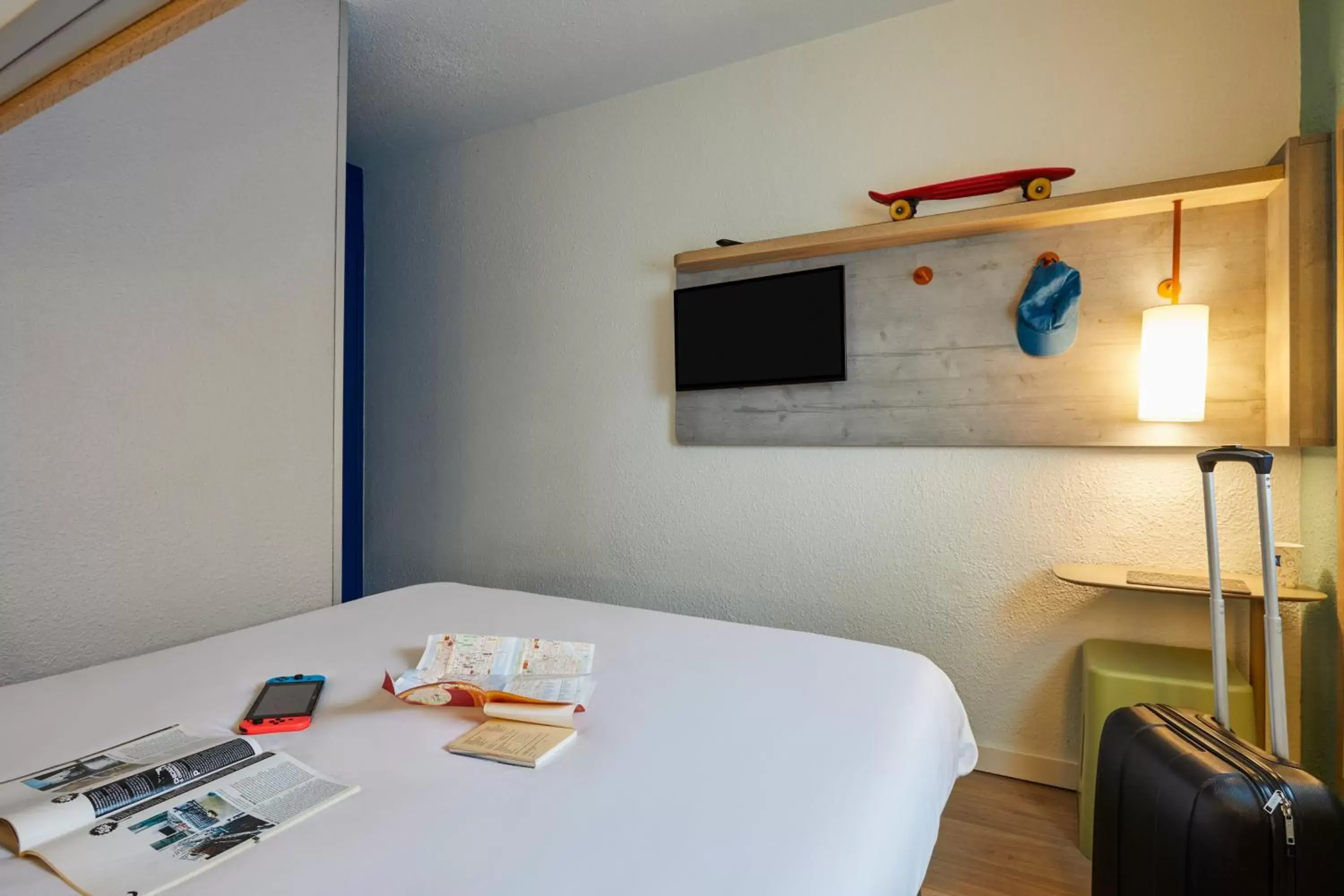 Bed in Ibis Budget - Lille Villeneuve D'Ascq Bed in Ibis Budget - Lille Villeneuve D'Ascq