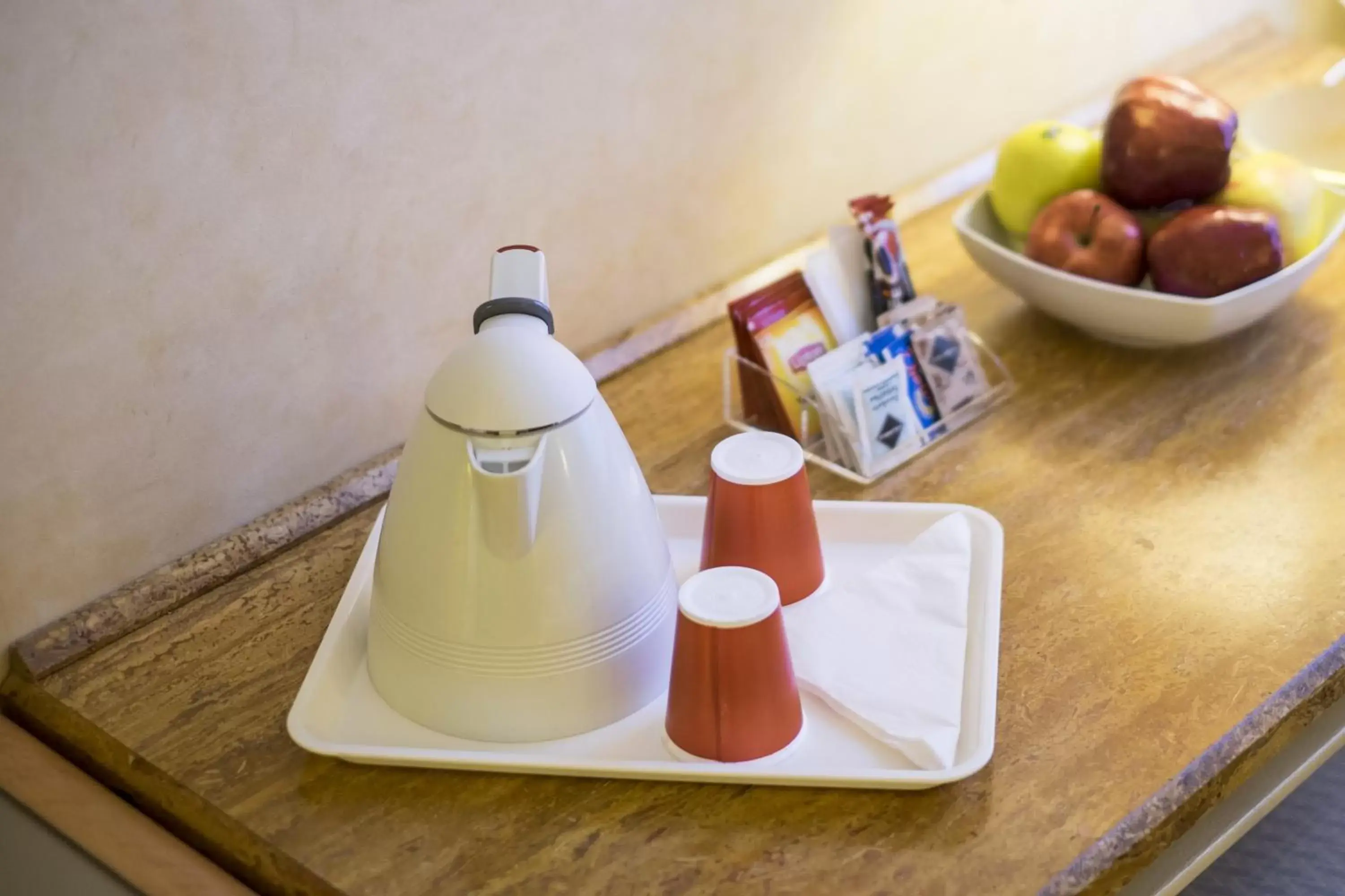 Coffee/tea facilities in Hotel Bisanzio