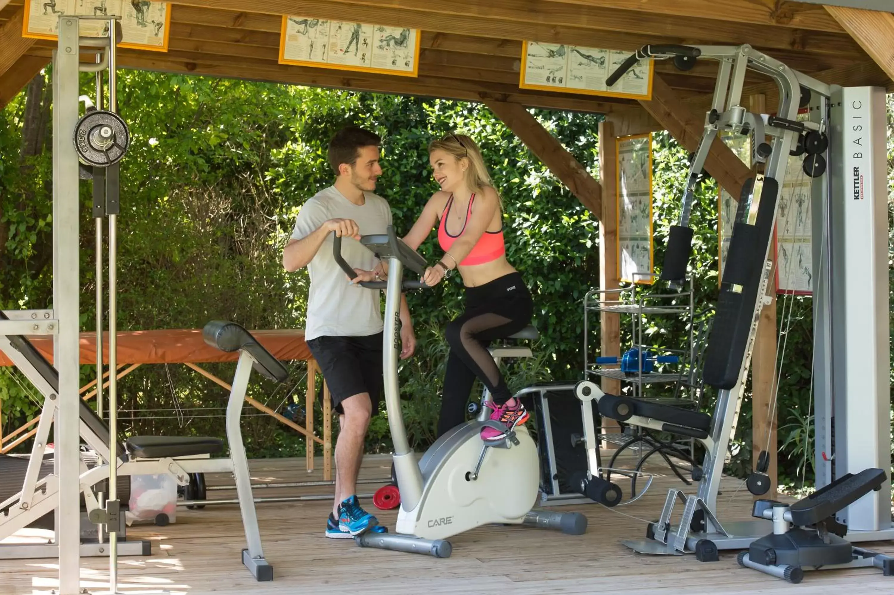 Fitness centre/facilities, Fitness Center/Facilities in Les Carmes and spa