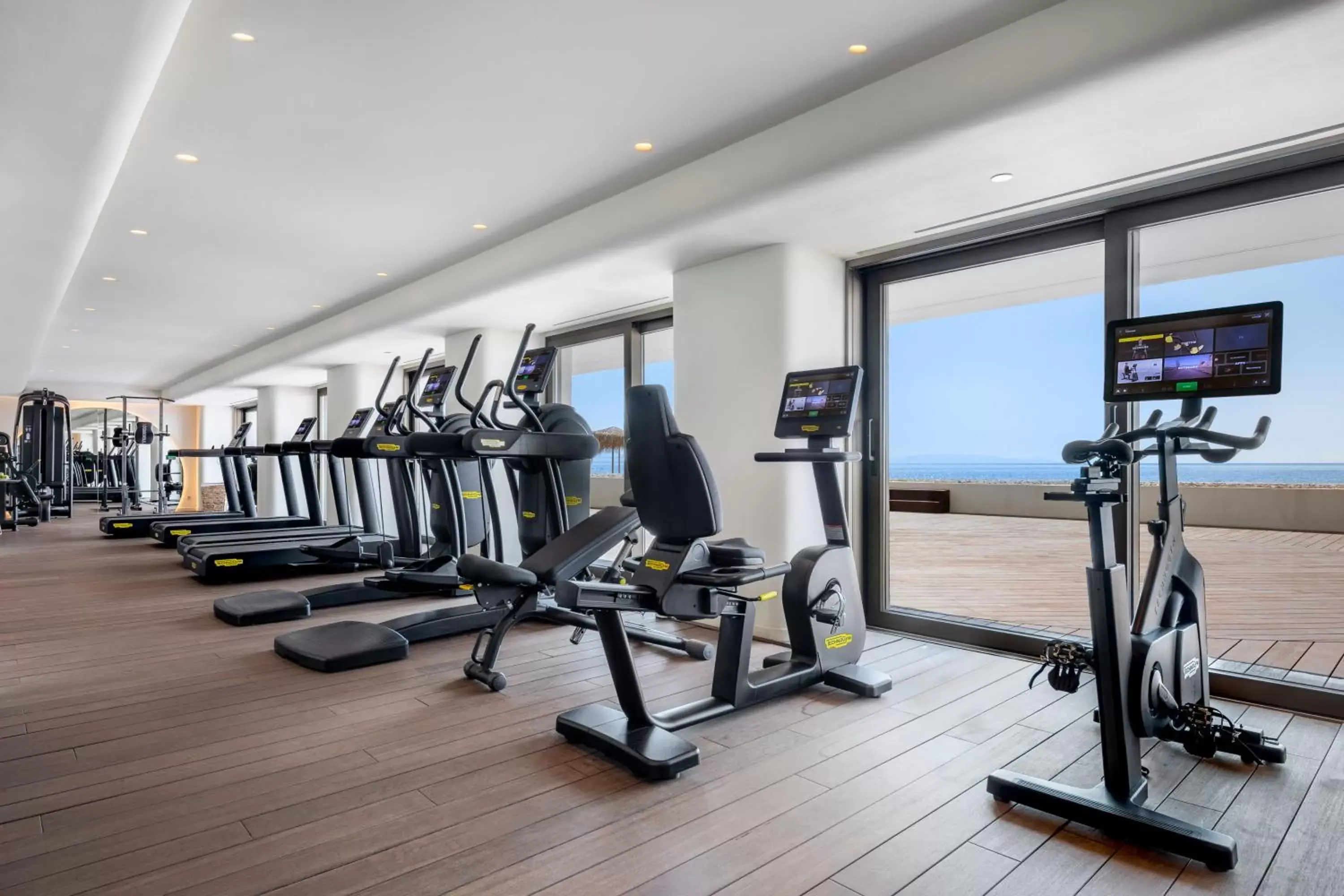 Fitness centre/facilities in Isla Brown Corinthia Resort & Spa, Curio Collection by Hilton Fitness centre/facilities in Isla Brown Corinthia Resort & Spa, Curio Collection by Hilton
