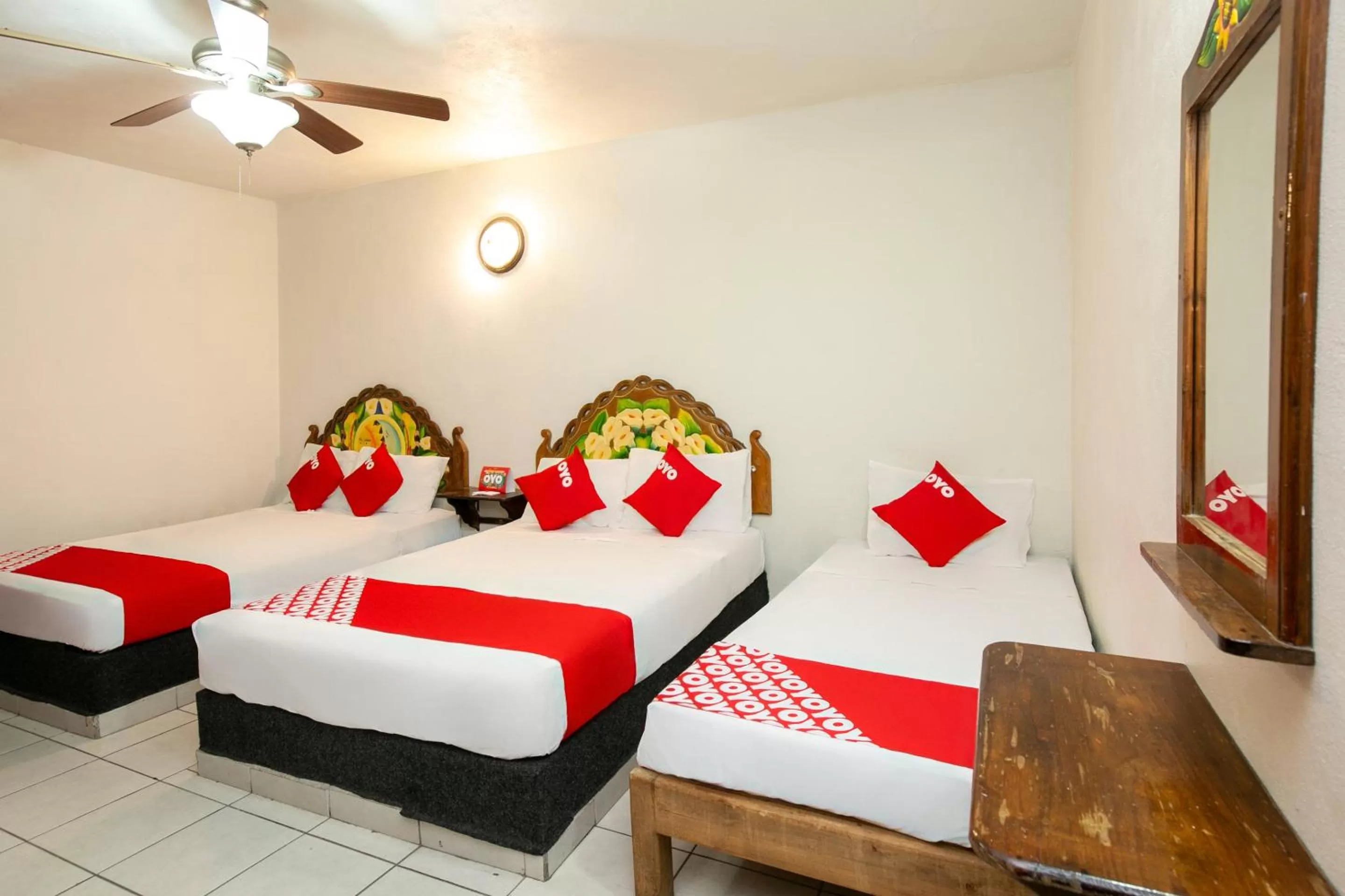 Bedroom in OYO La Casita