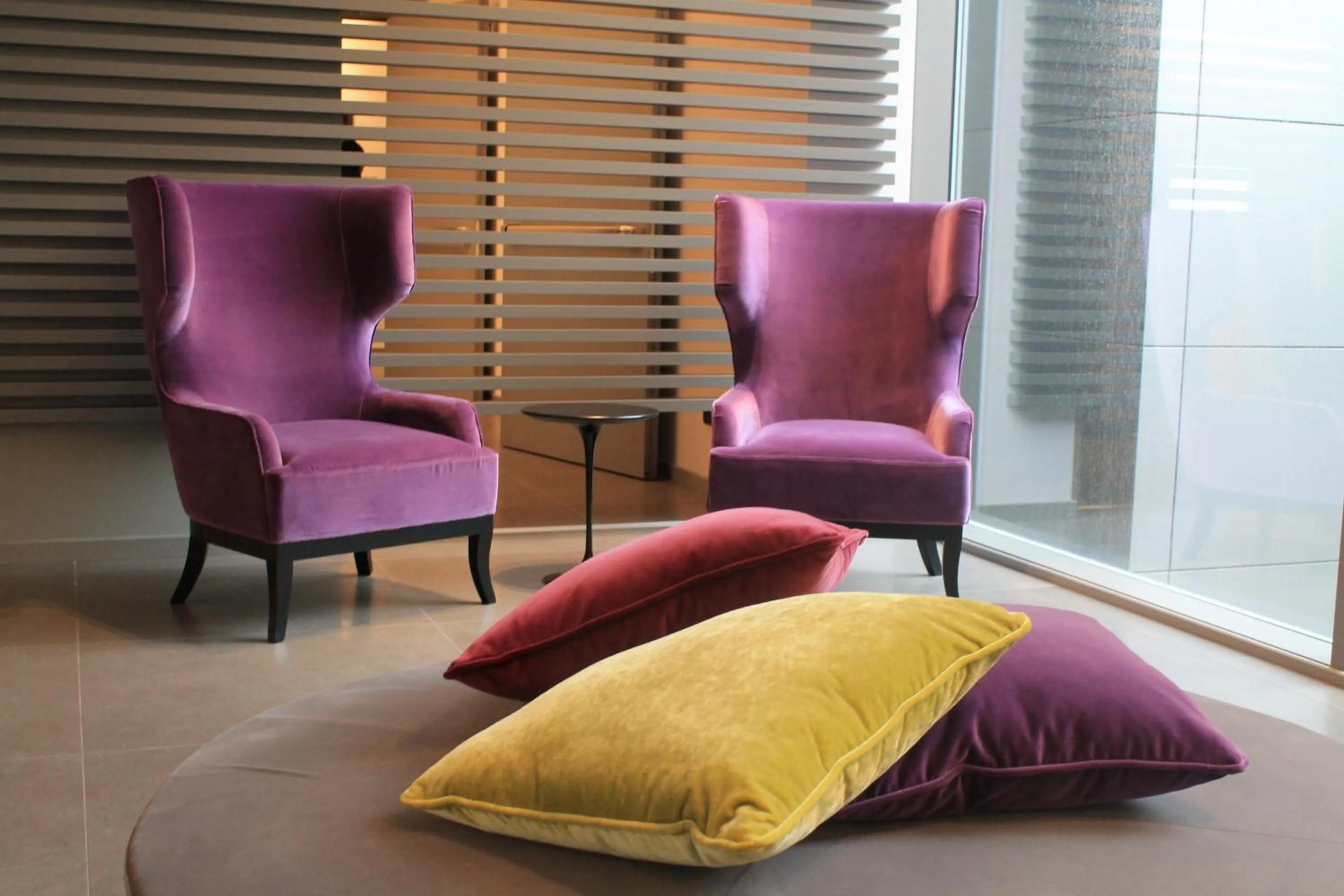 Seating area in Link124 Hotel