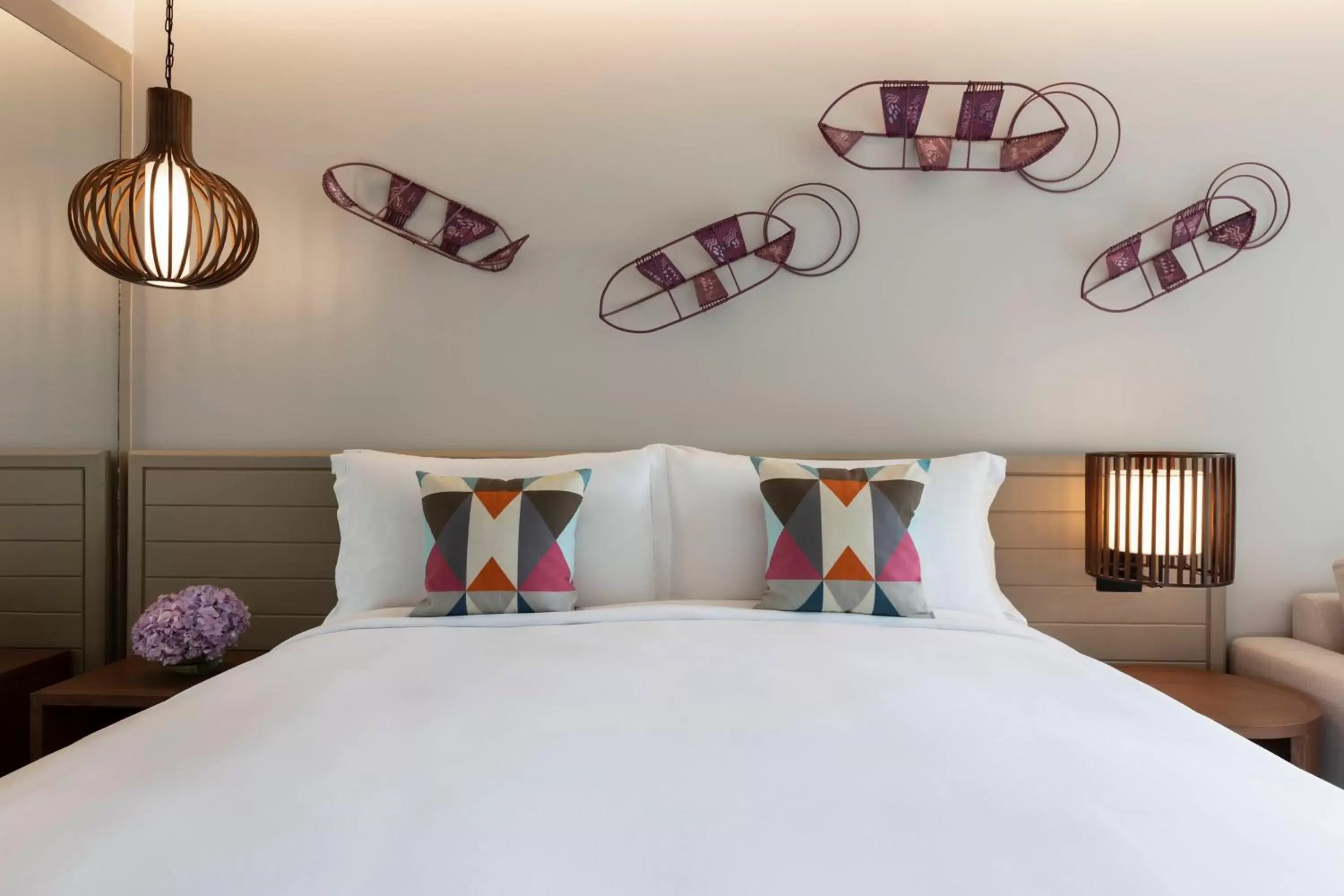 Decorative detail, Bed in Avani Plus Khao Lak Resort