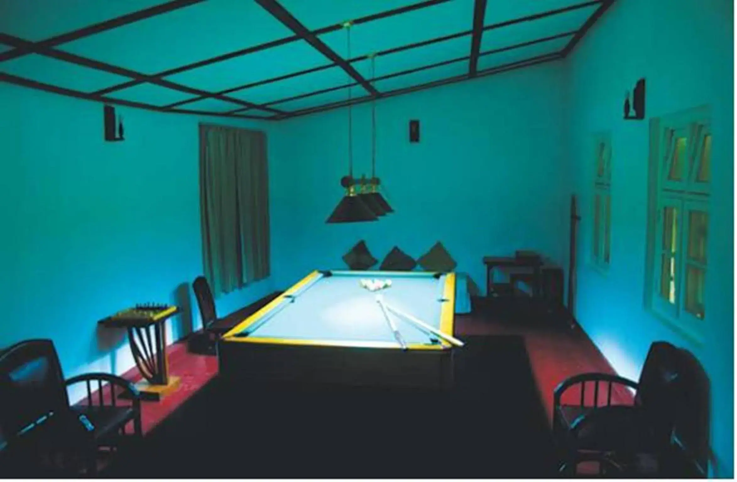 Billiard, Billiards in Hatale Tea Garden Bungalow