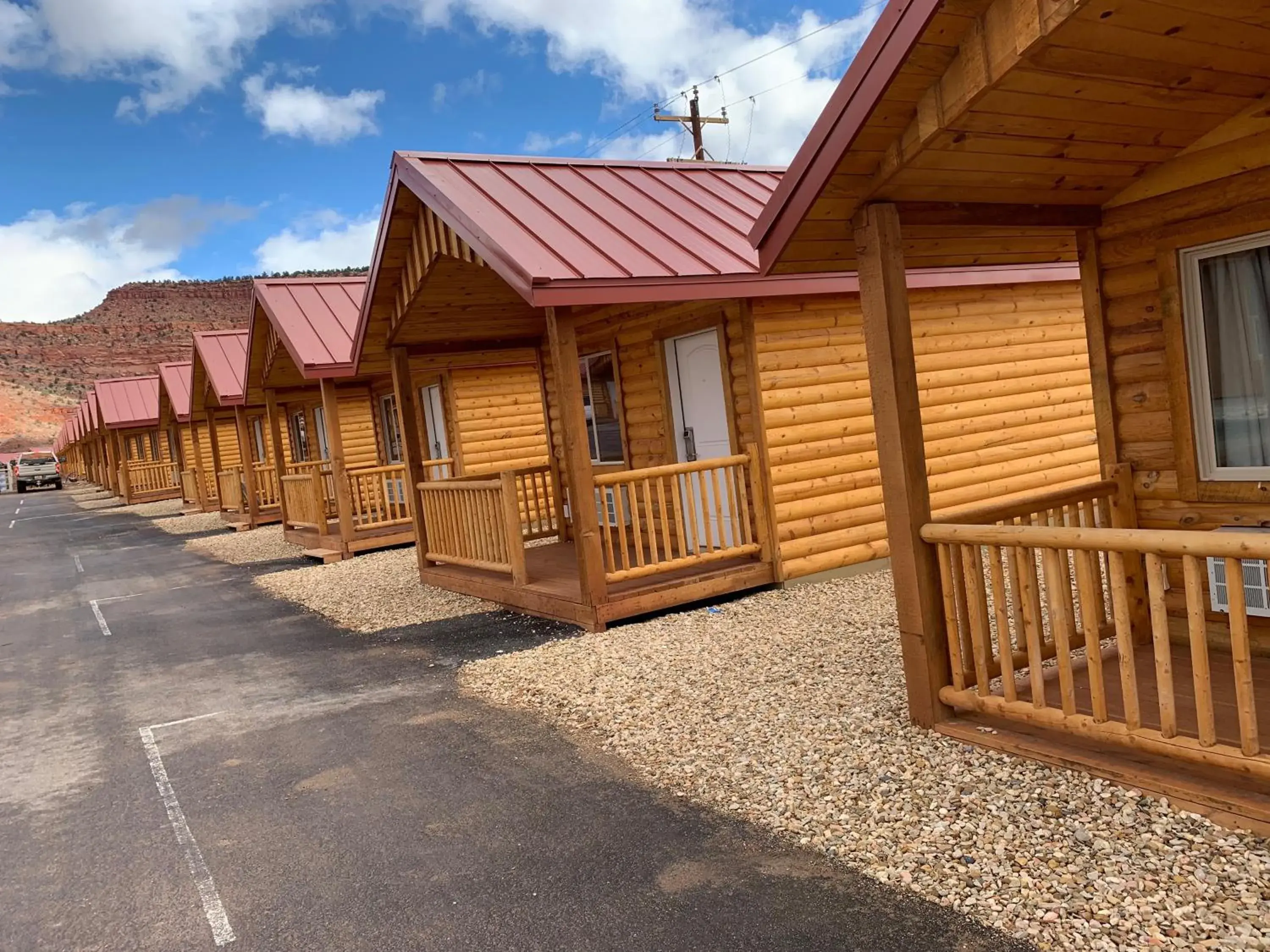 Property Building in Red Canyon Cabins